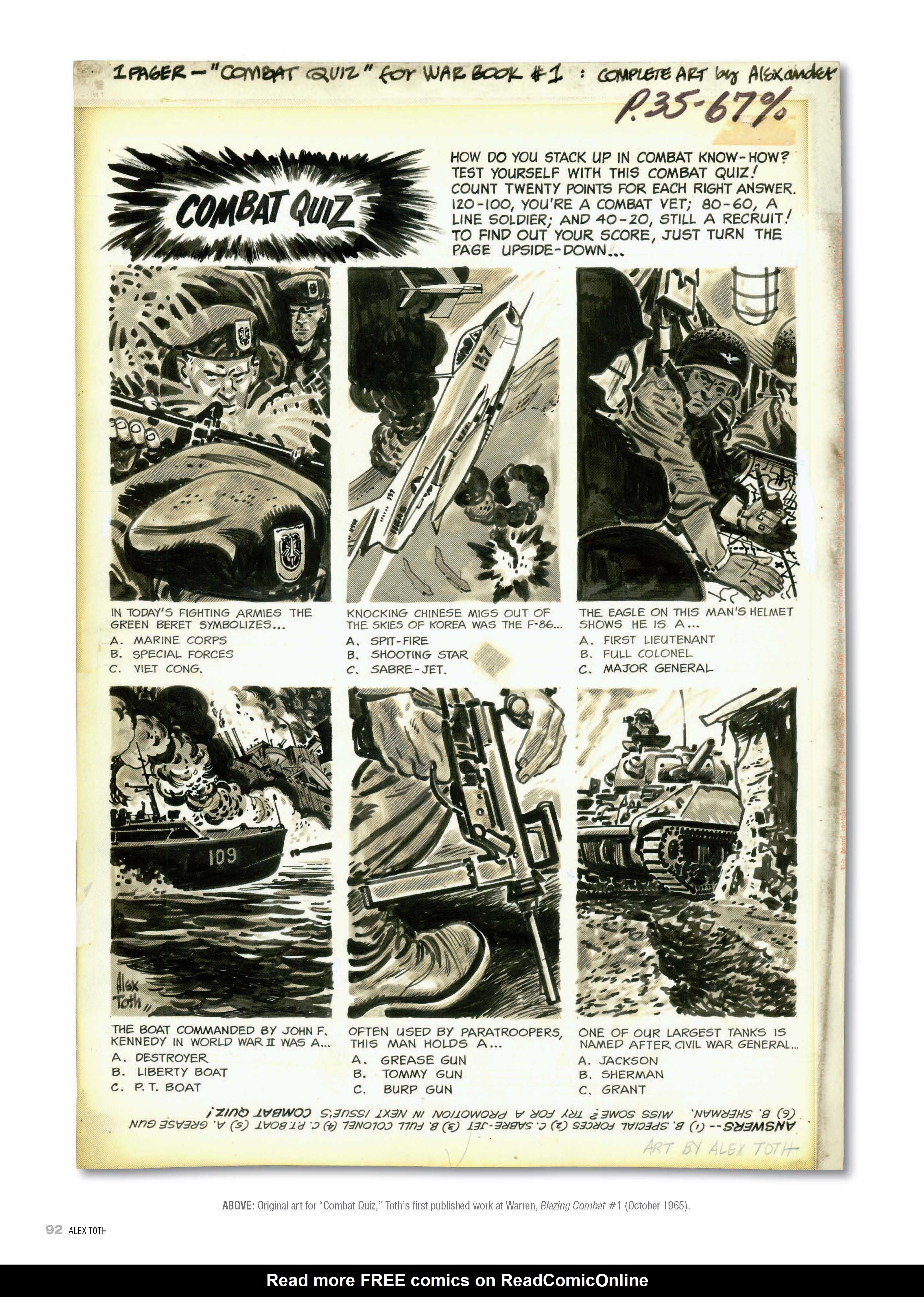 Read online Genius, Illustrated: The Life and Art of Alex Toth comic -  Issue # TPB (Part 1) - 93