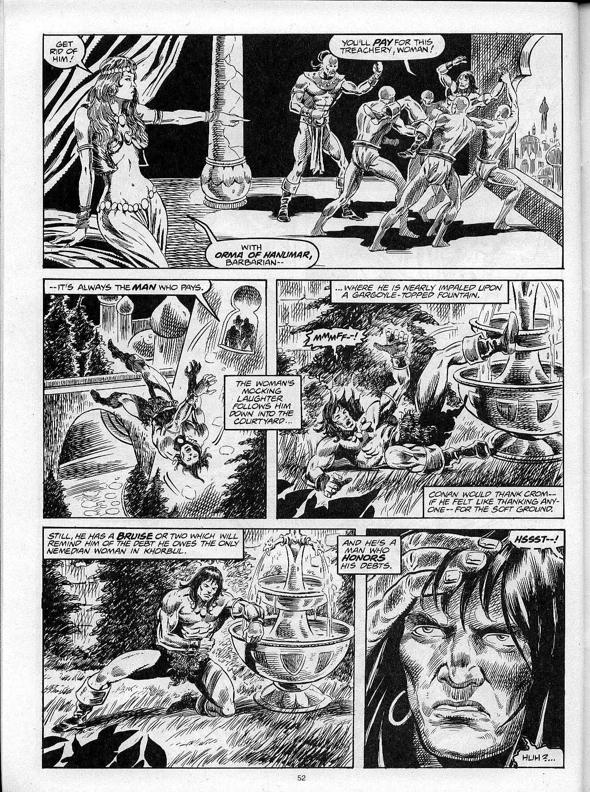 Read online The Savage Sword Of Conan comic -  Issue #204 - 54