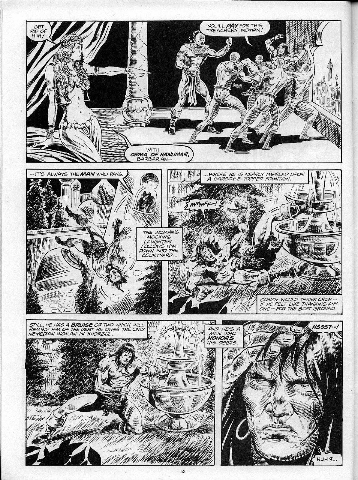 The Savage Sword Of Conan issue 204 - Page 54
