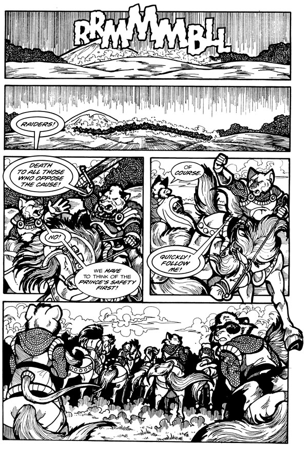 Read online Tall Tails: Thieves' Quest comic -  Issue #5 - 4