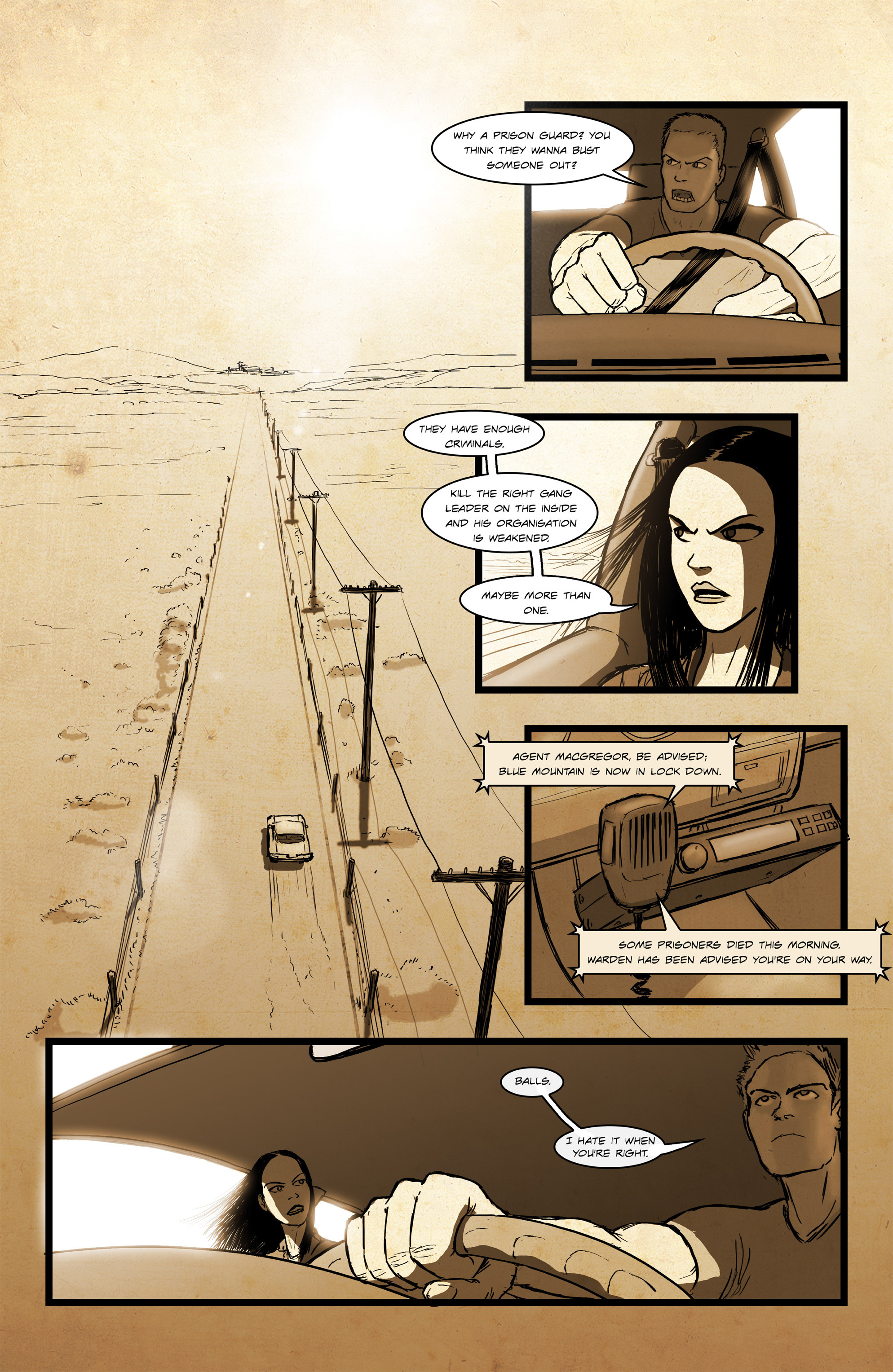Read online Doghouse comic -  Issue #3 - 7