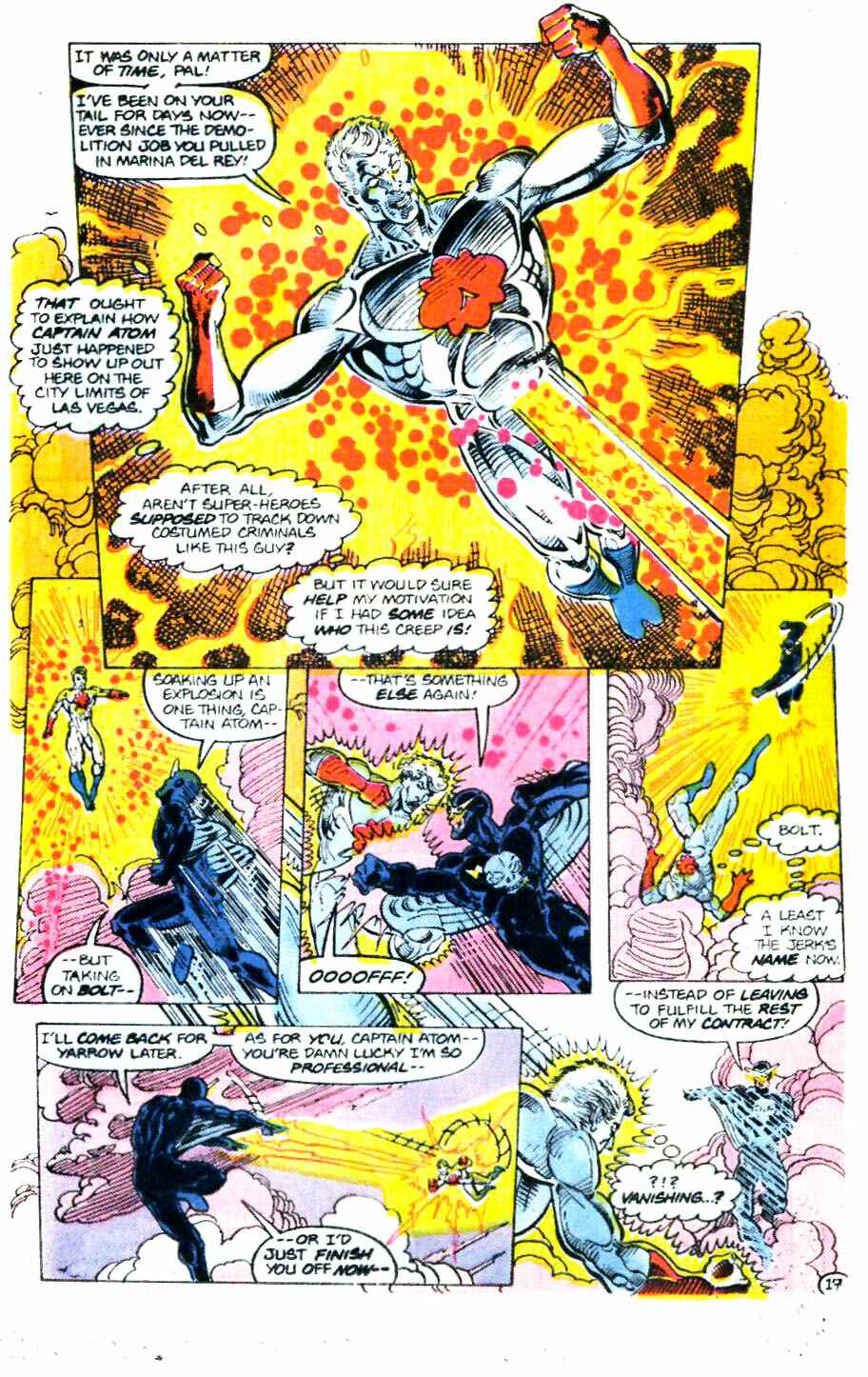 Read online Captain Atom (1987) comic -  Issue #9 - 18