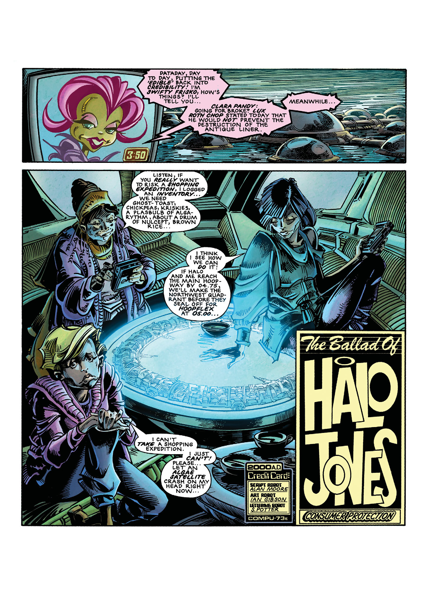Read online The Ballad of Halo Jones (2018) comic -  Issue # TPB 1 - 14