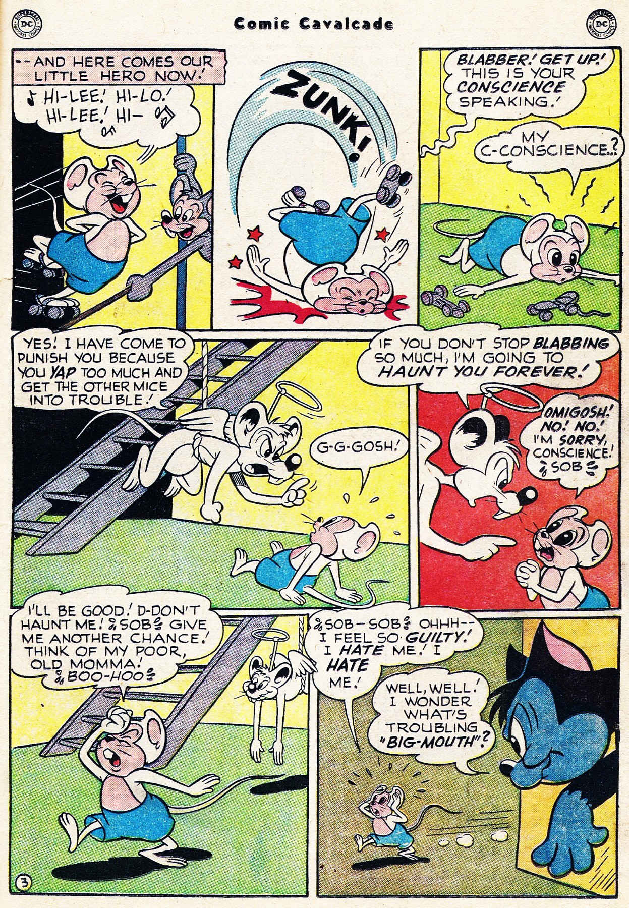 Read online Comic Cavalcade comic -  Issue #37 - 15