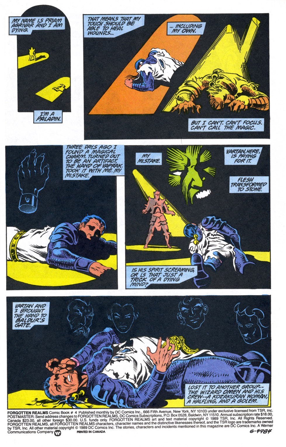Read online Forgotten Realms comic -  Issue #4 - 2