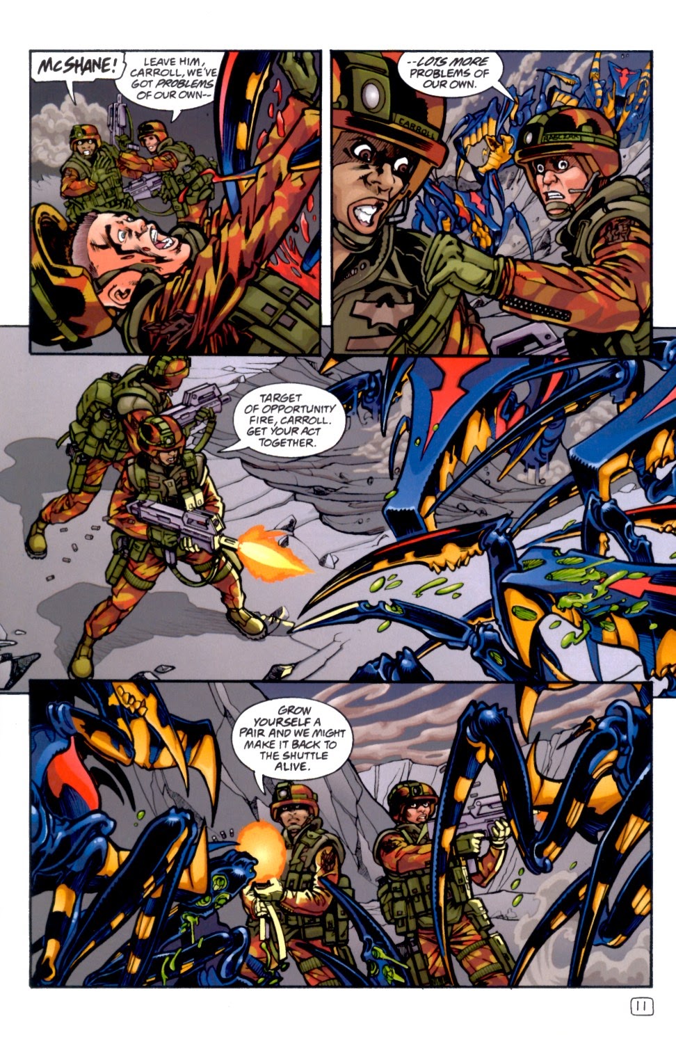 Read online Starship Troopers: Insect Touch comic -  Issue #2 - 13