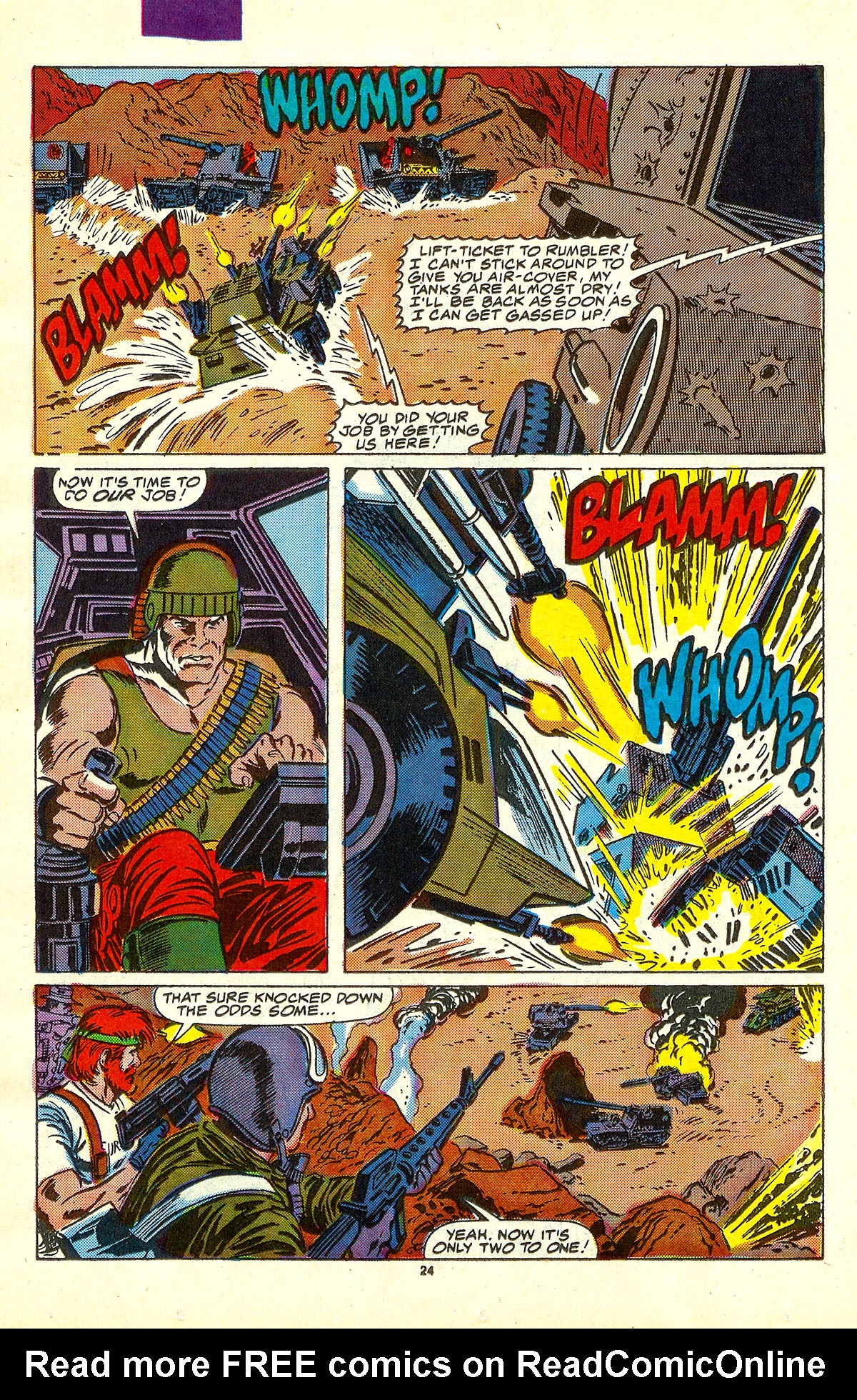 Read online G.I. Joe: A Real American Hero comic -  Issue #80 - 18