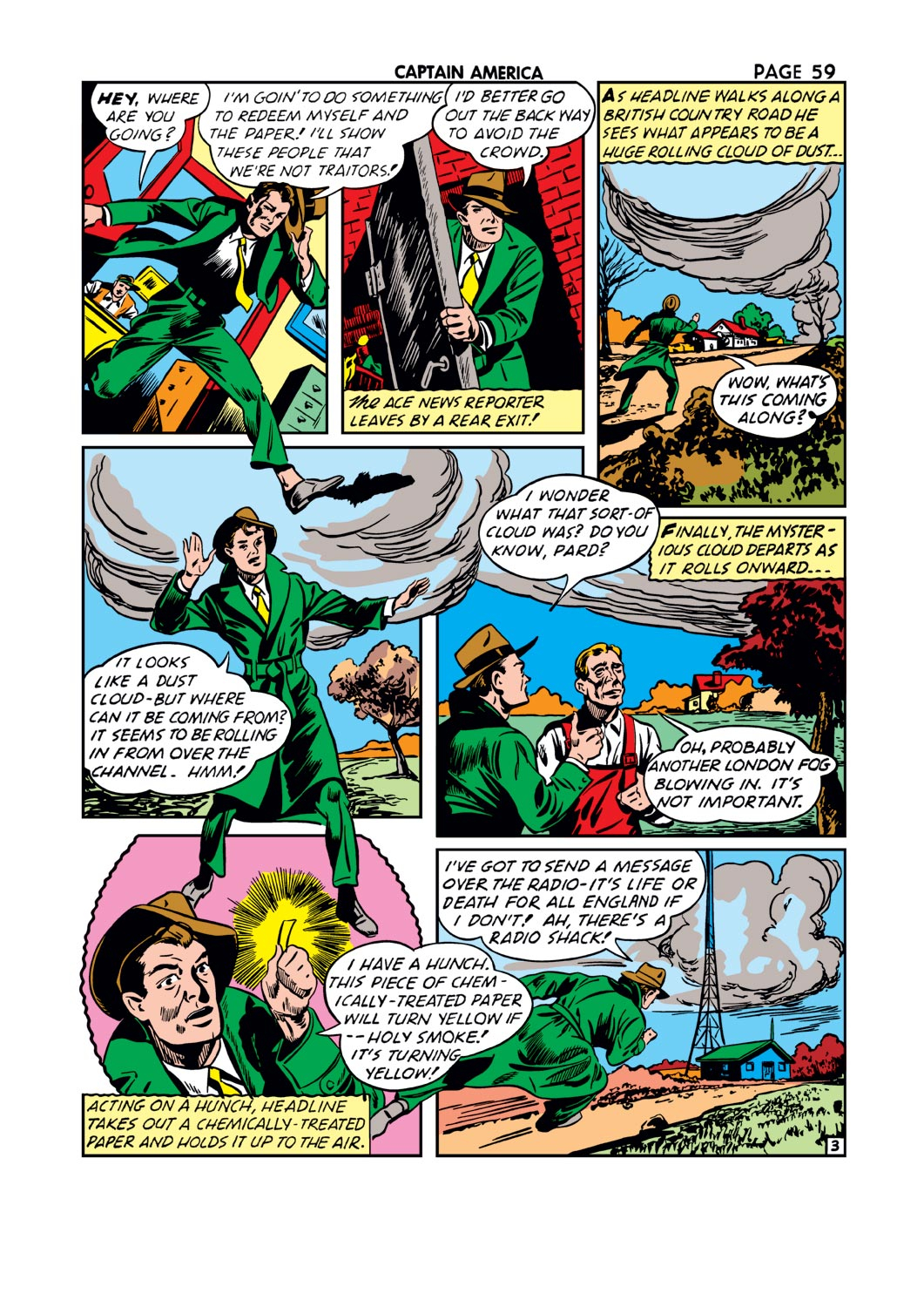 Read online Captain America Comics comic -  Issue #12 - 60