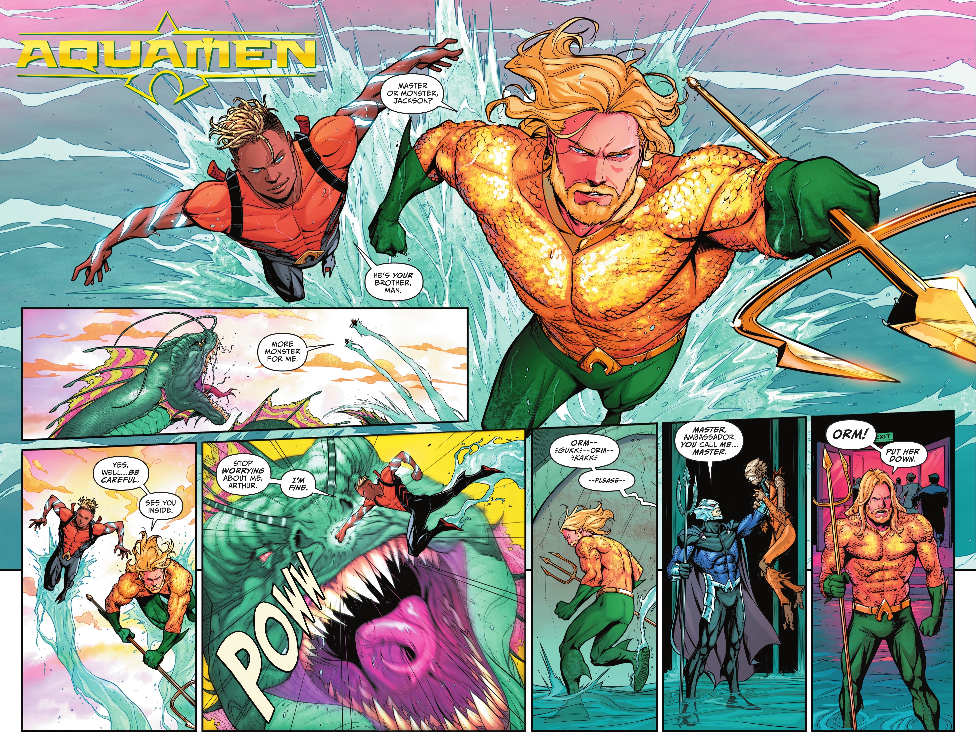 Read online Aquamen comic -  Issue #1 - 5
