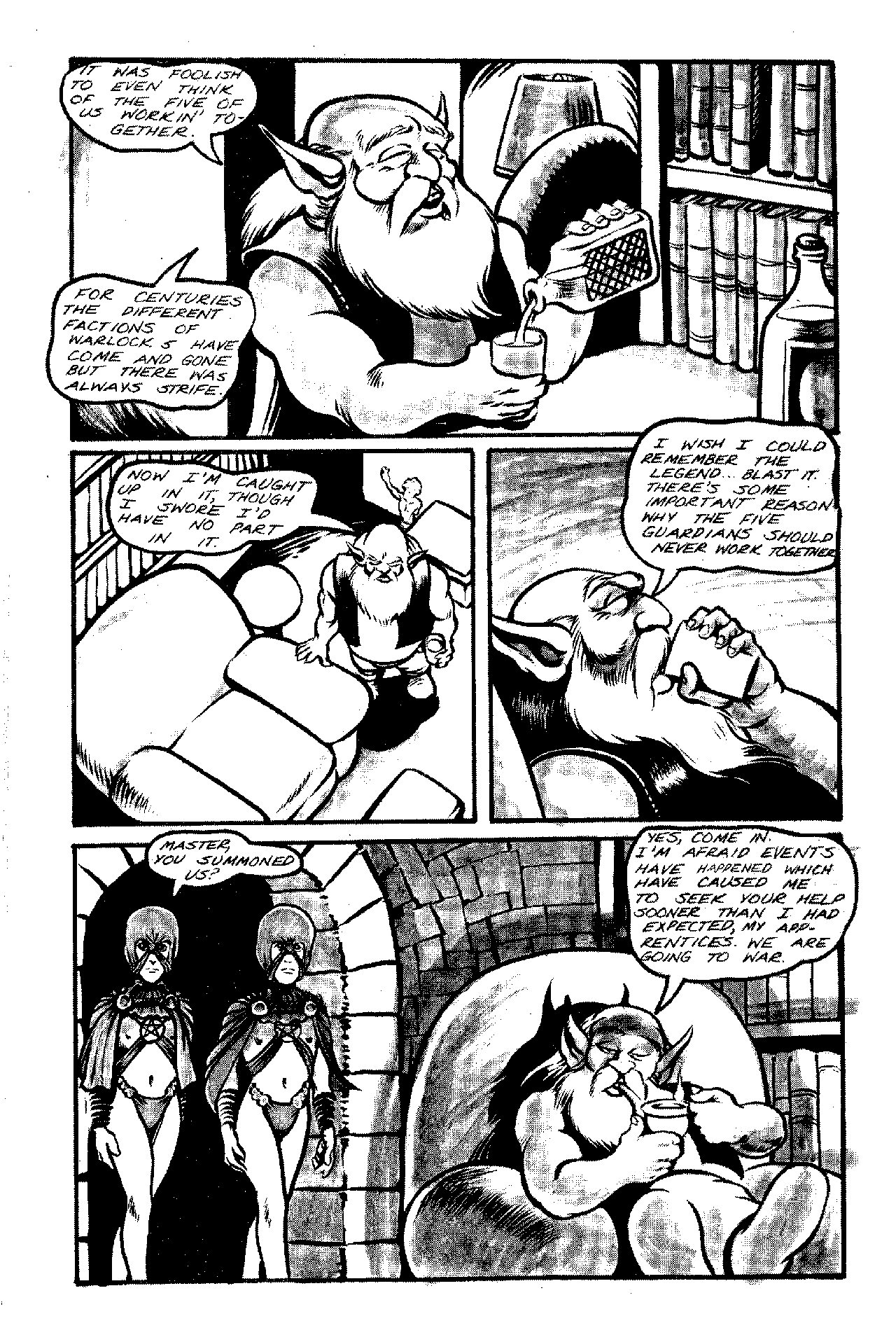 Read online Warlock 5 comic -  Issue #19 - 8