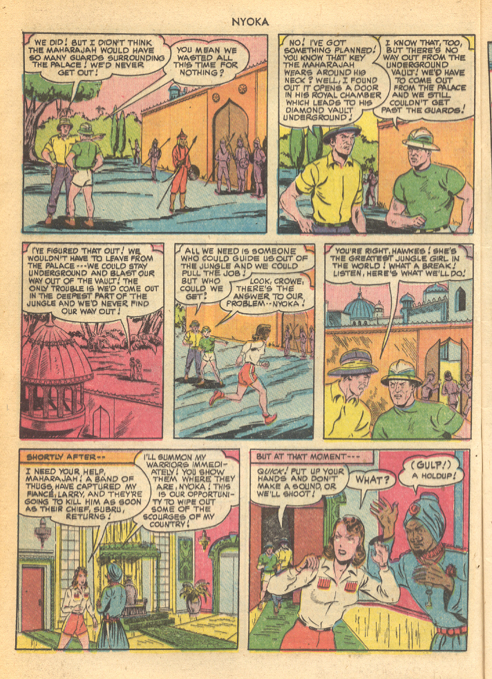 Read online Nyoka the Jungle Girl (1945) comic -  Issue #49 - 12