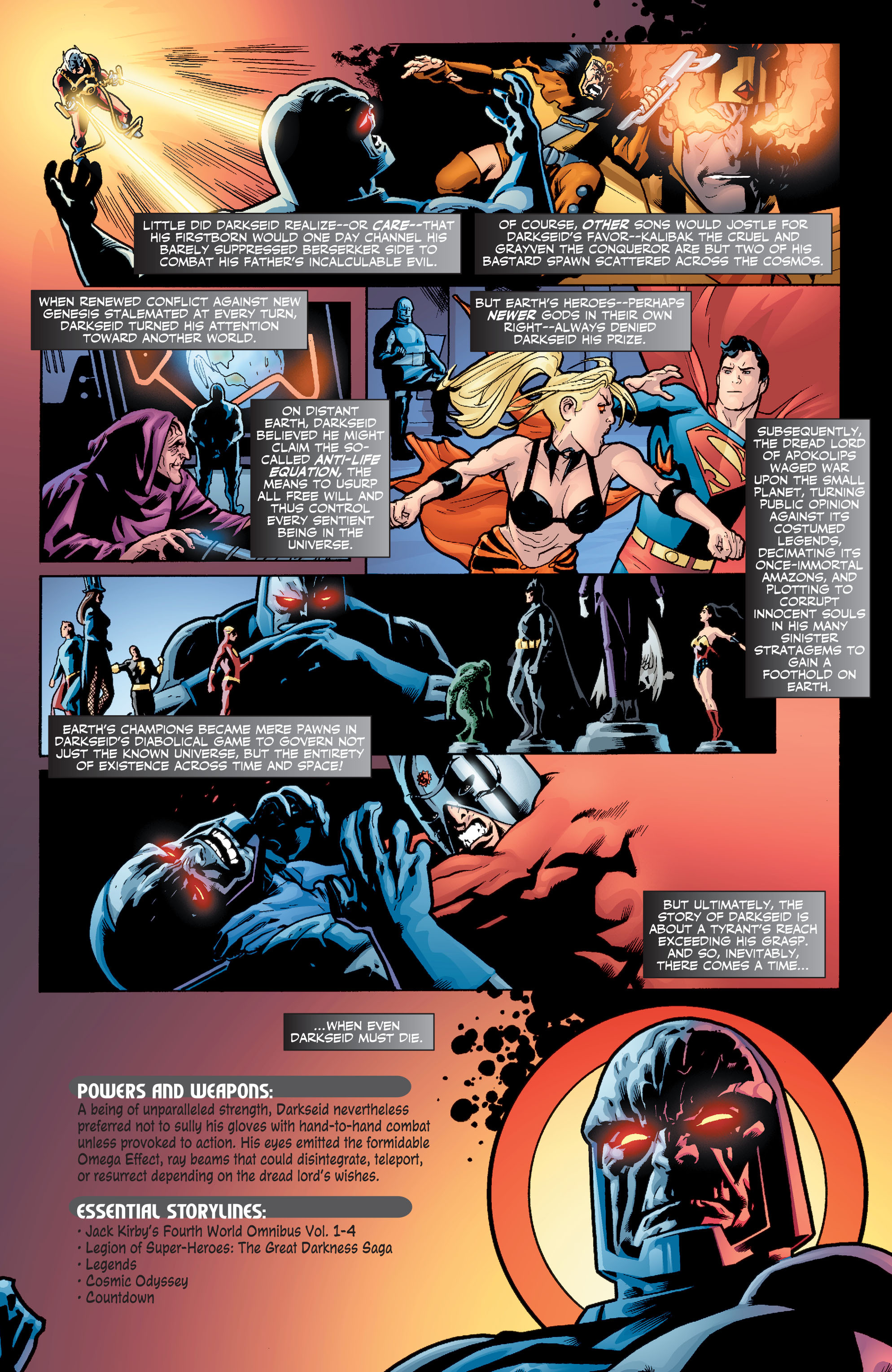 Read online Superman vs. Darkseid comic -  Issue # TPB - 225
