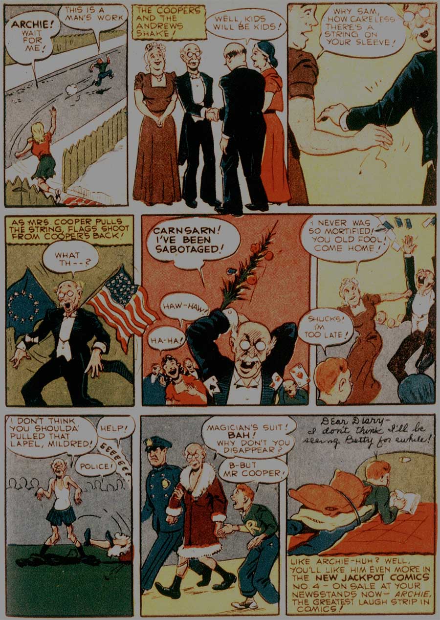 Read online Pep Comics comic -  Issue #23 - 54