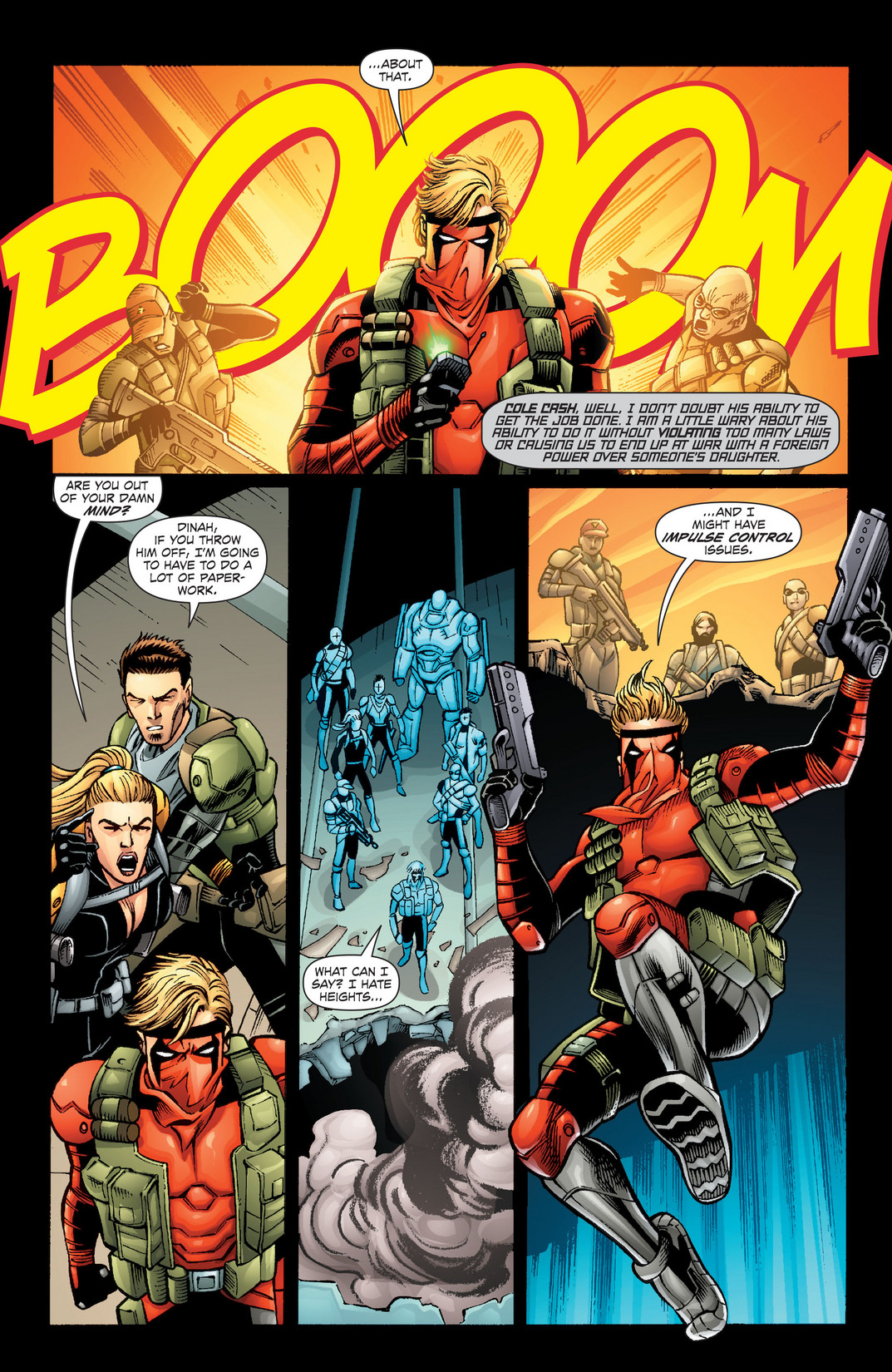 Read online Team 7 (2012) comic -  Issue #1 - 13
