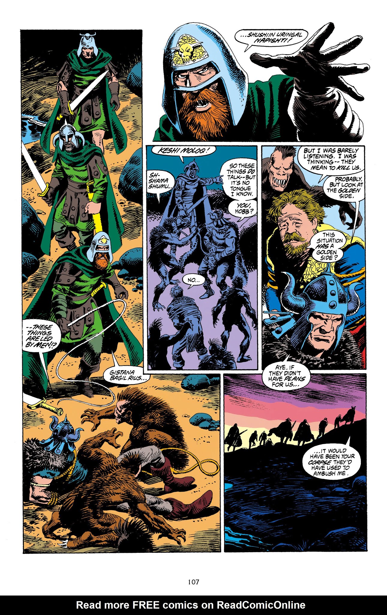 Read online The Chronicles of Conan comic -  Issue # TPB 33 (Part 1) - 108