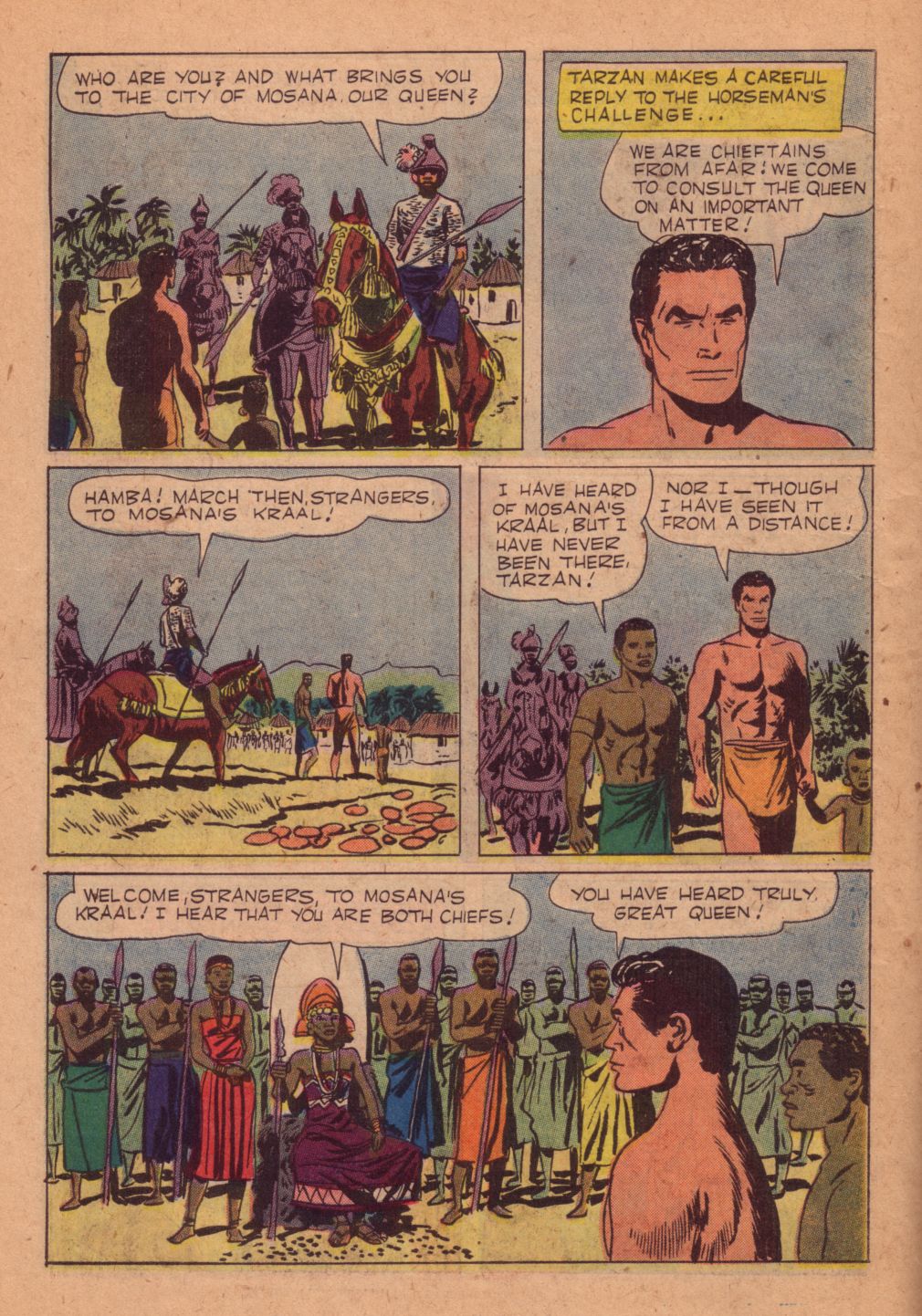 Read online Tarzan (1948) comic -  Issue #93 - 10