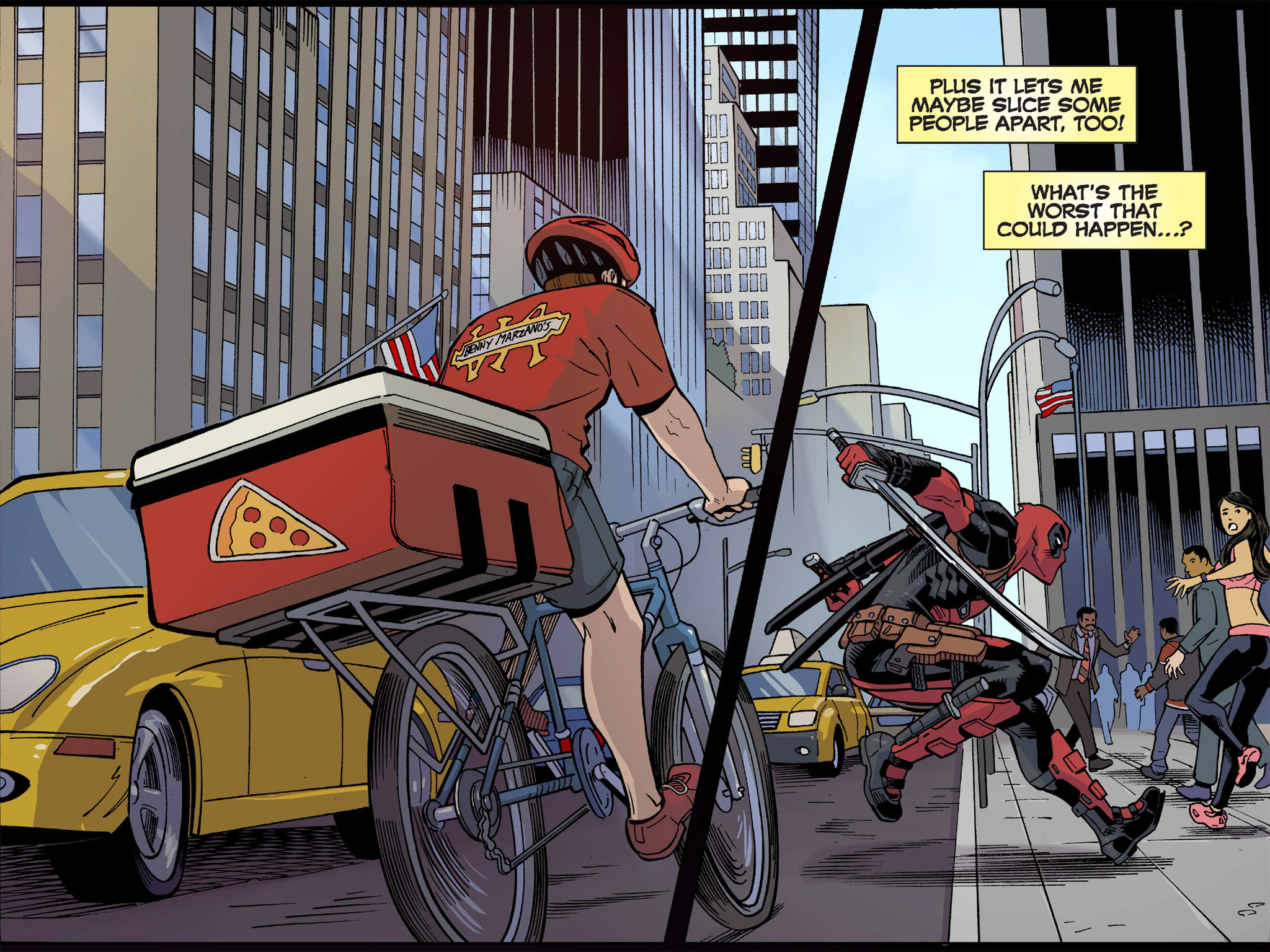 Read online Deadpool & Cable: Split Second Infinite Comic comic -  Issue #2 - 40