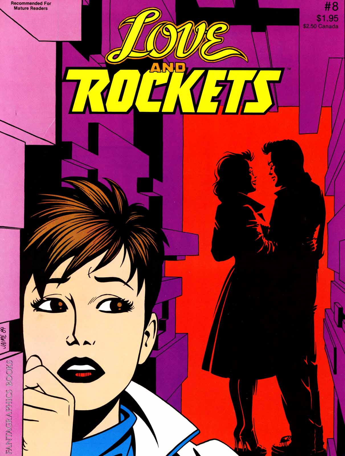 Read online Love and Rockets (1982) comic -  Issue #8 - 1