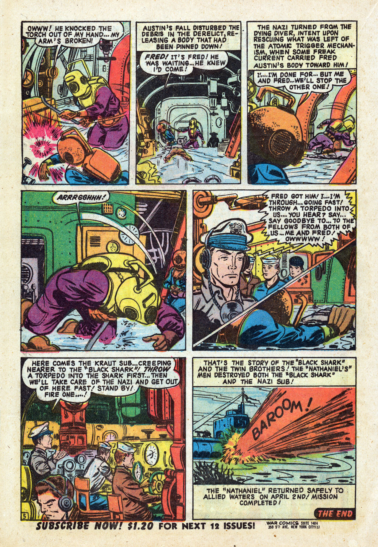 Read online War Comics comic -  Issue #5 - 16