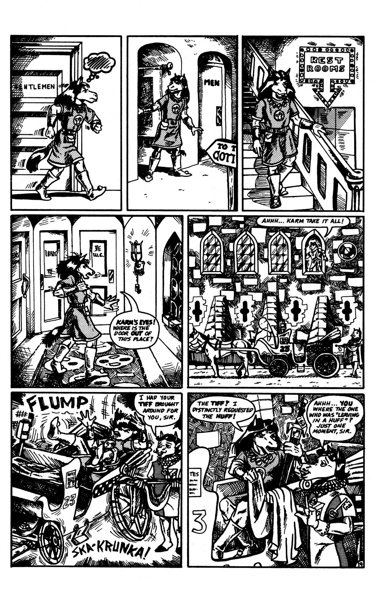 Read online Equine, The Uncivilized comic -  Issue #3 - 21