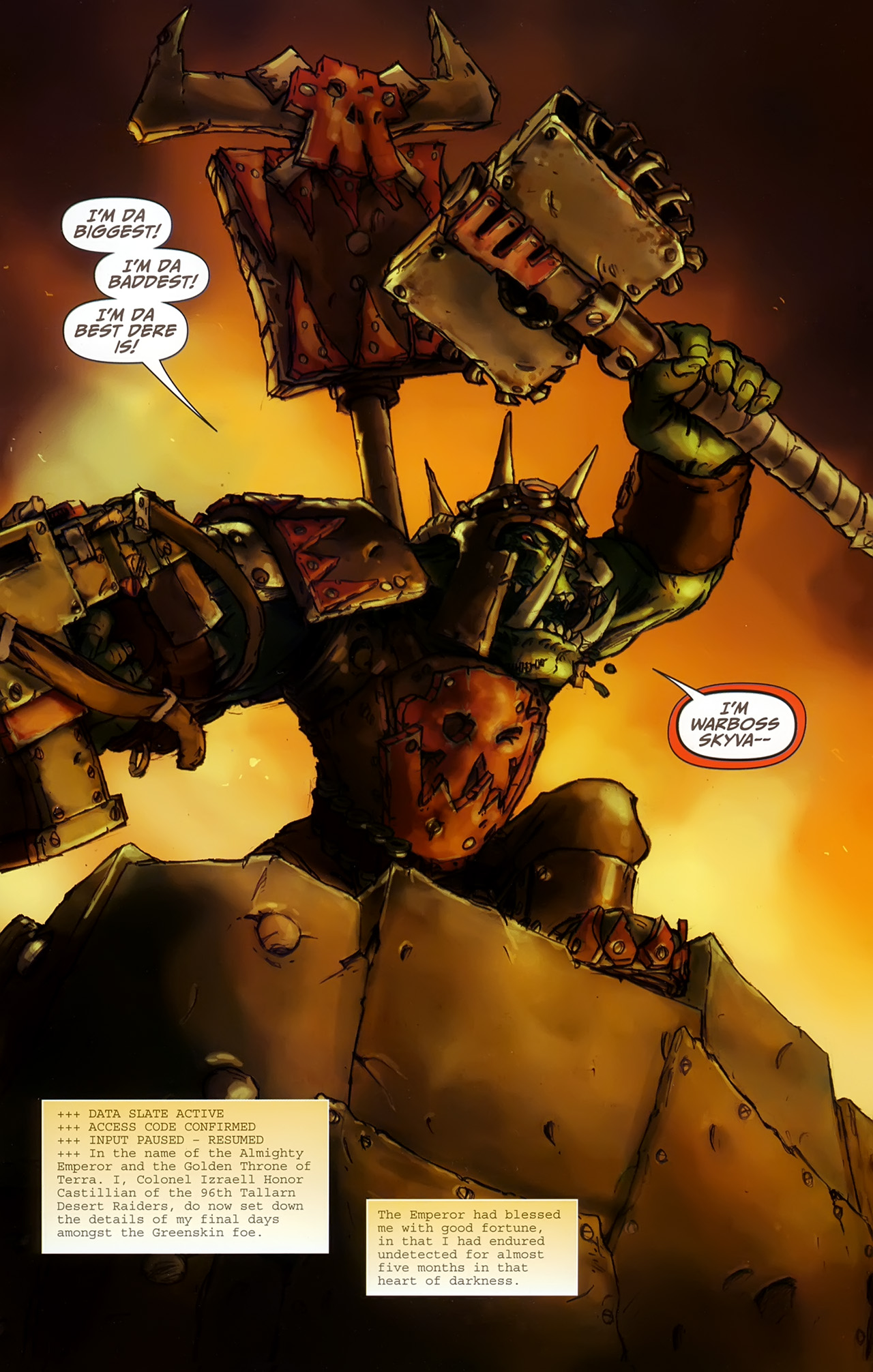 Read online Warhammer 40,000: Blood and Thunder comic -  Issue #4 - 3