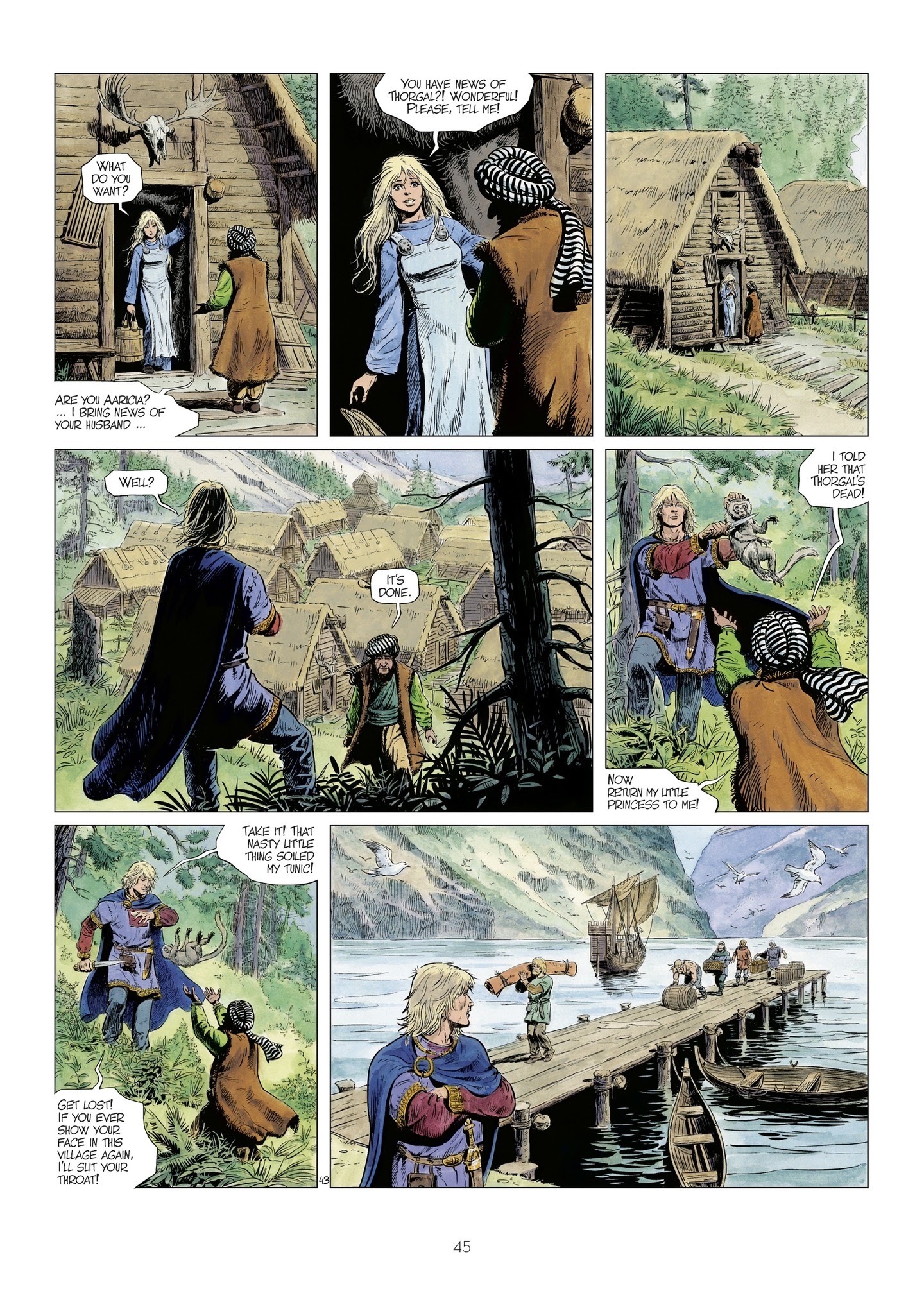 Read online The World of Thorgal: Wolfcub comic -  Issue #2 - 47