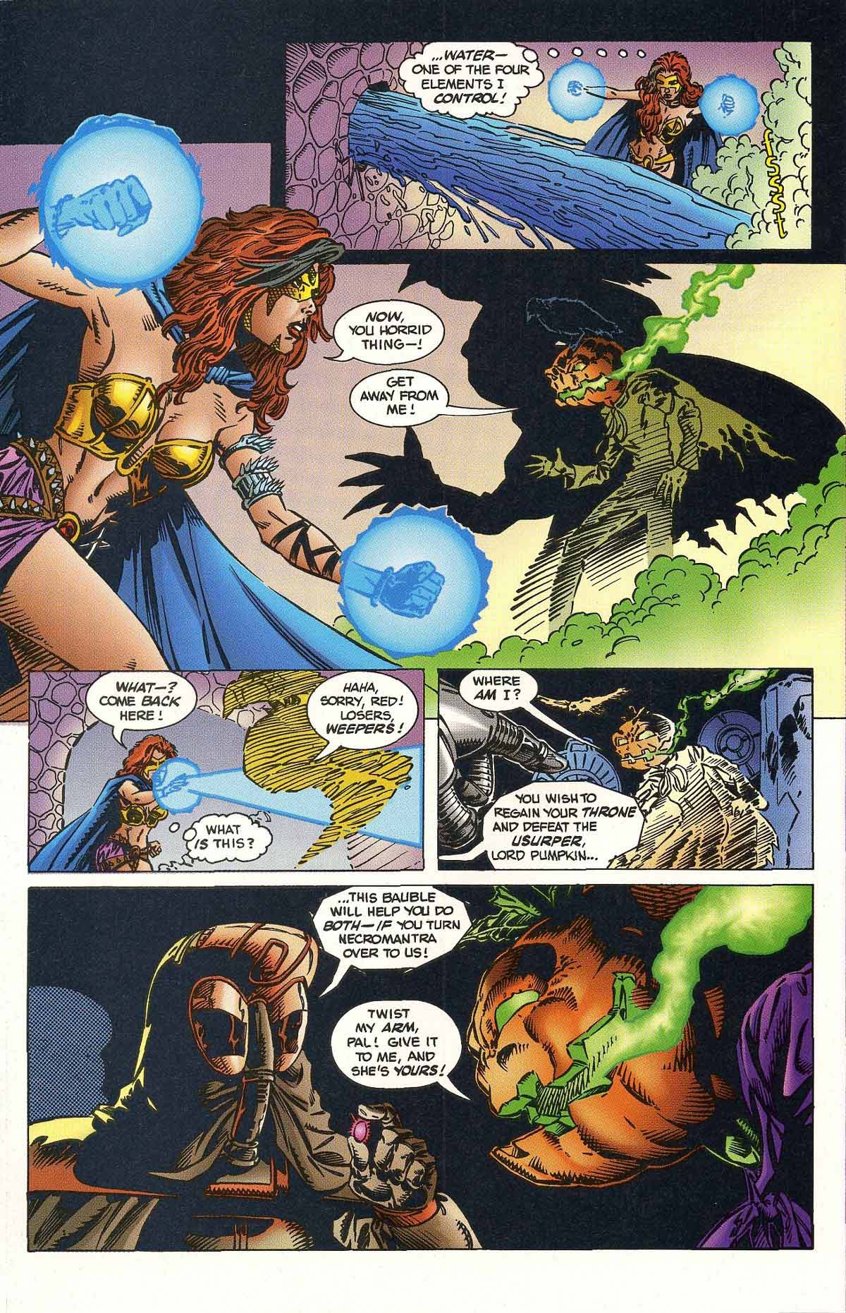 Read online Lord Pumpkin/Necromantra comic -  Issue #4 - 22