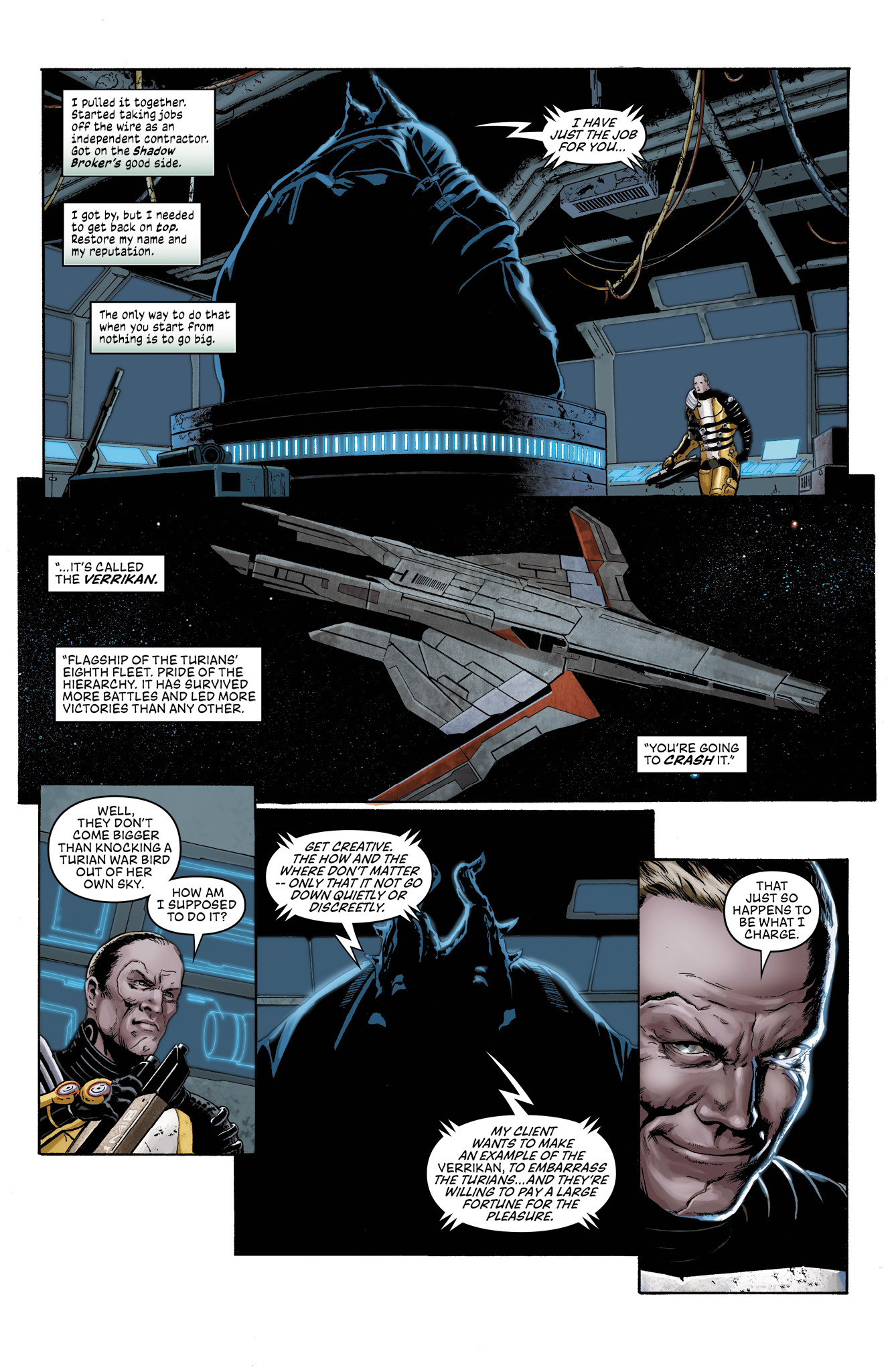 Read online Mass Effect: Foundation comic -  Issue #11 - 6