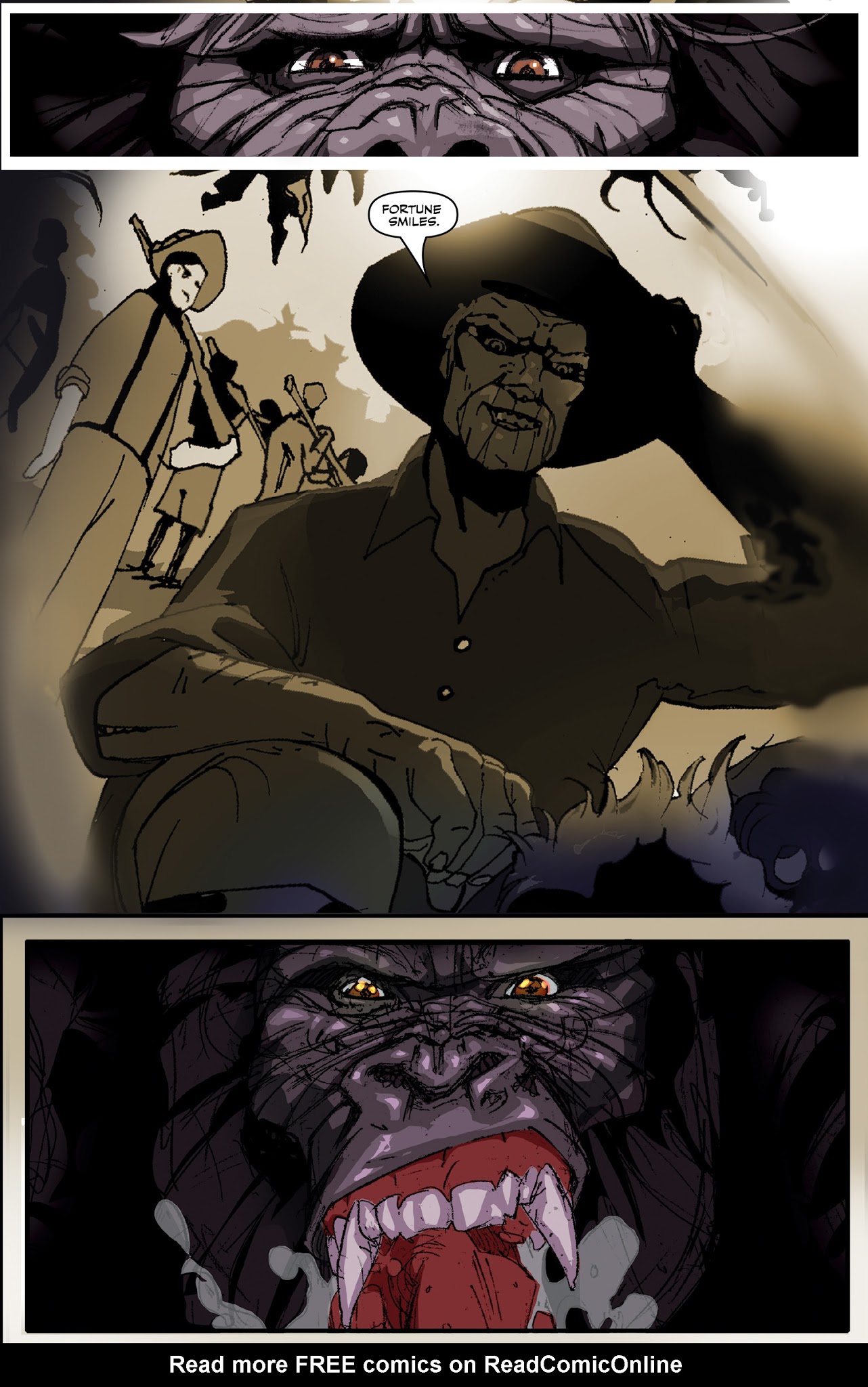 Read online Six-Gun Gorilla: Long Days of Vengeance comic -  Issue #3 - 8