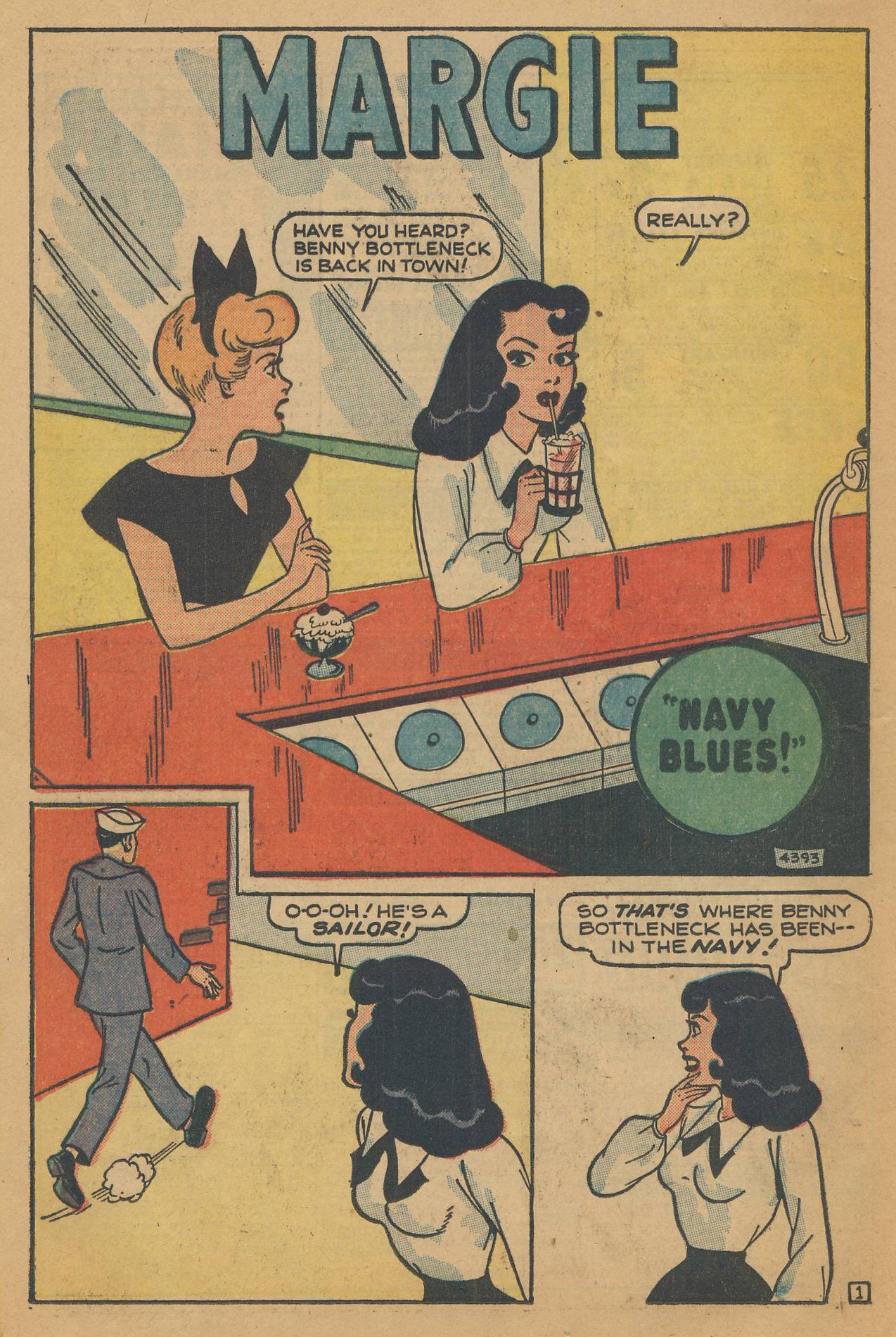 Read online Margie Comics comic -  Issue #47 - 30