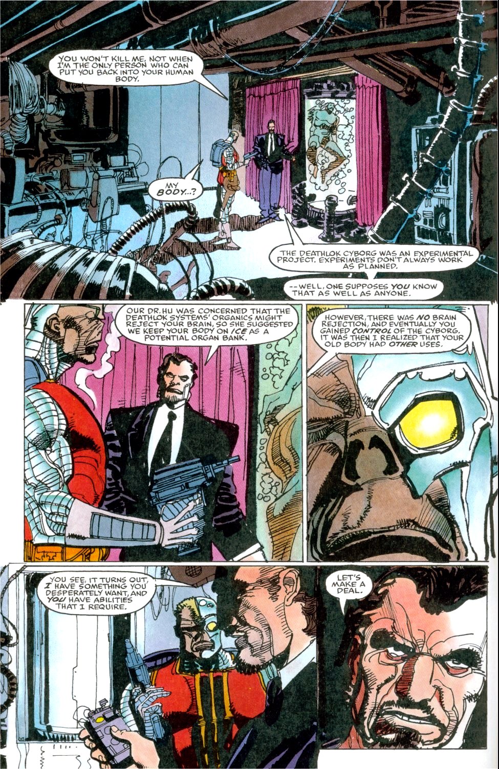 Read online Deathlok Special comic -  Issue #4 - 5