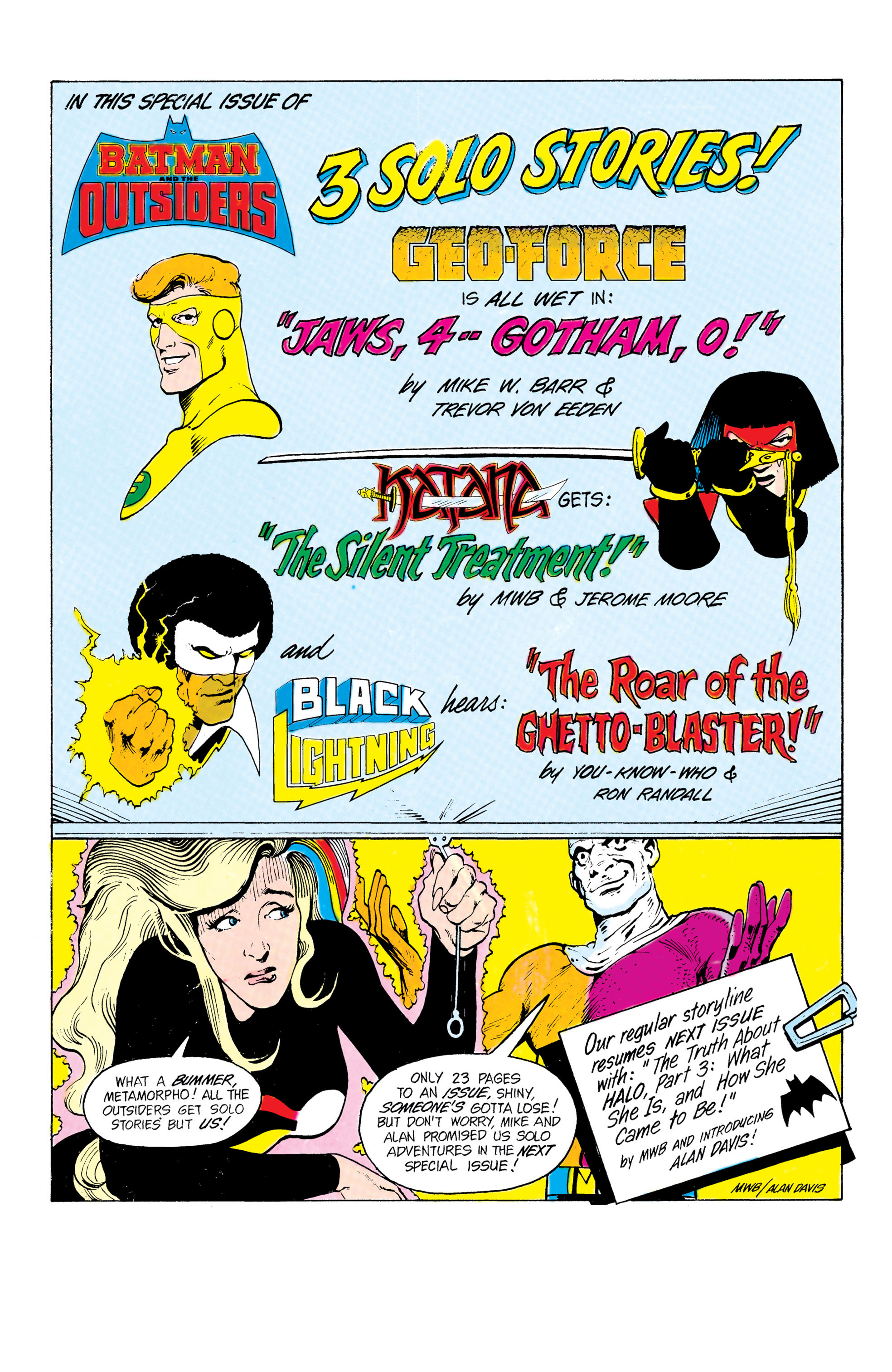 Read online Batman and the Outsiders (1983) comic -  Issue #21 - 2