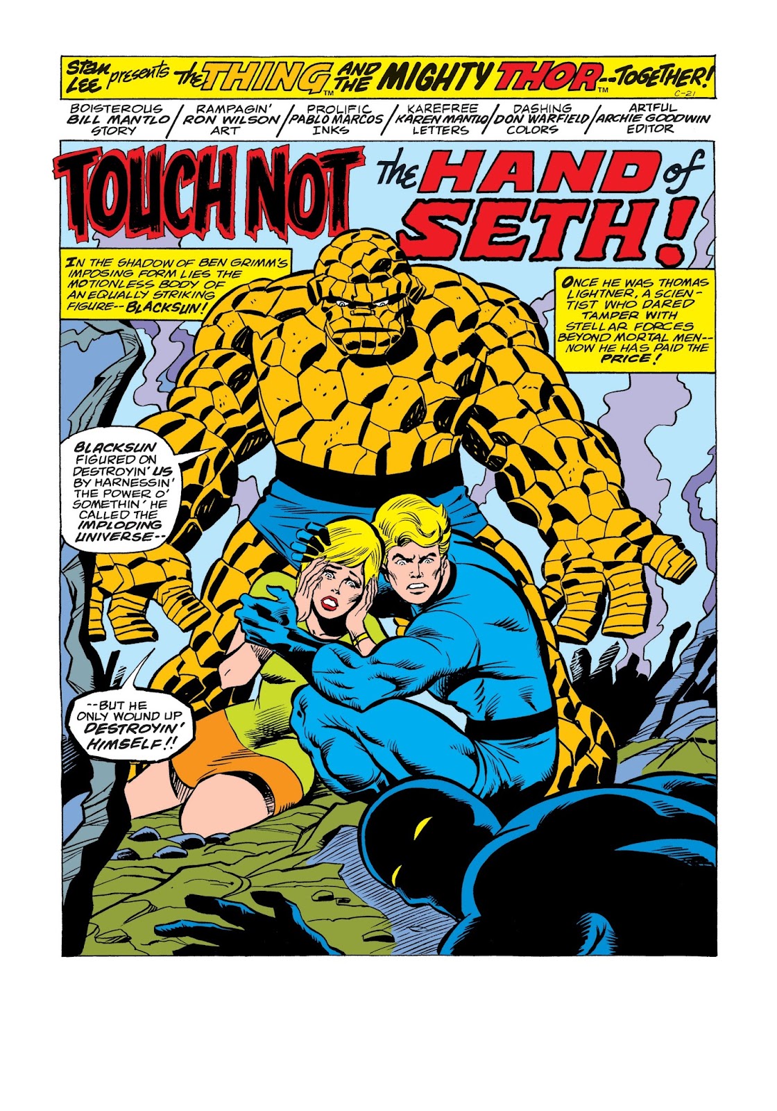 Marvel Masterworks: Marvel Two-In-One issue TPB 3 - Page 29