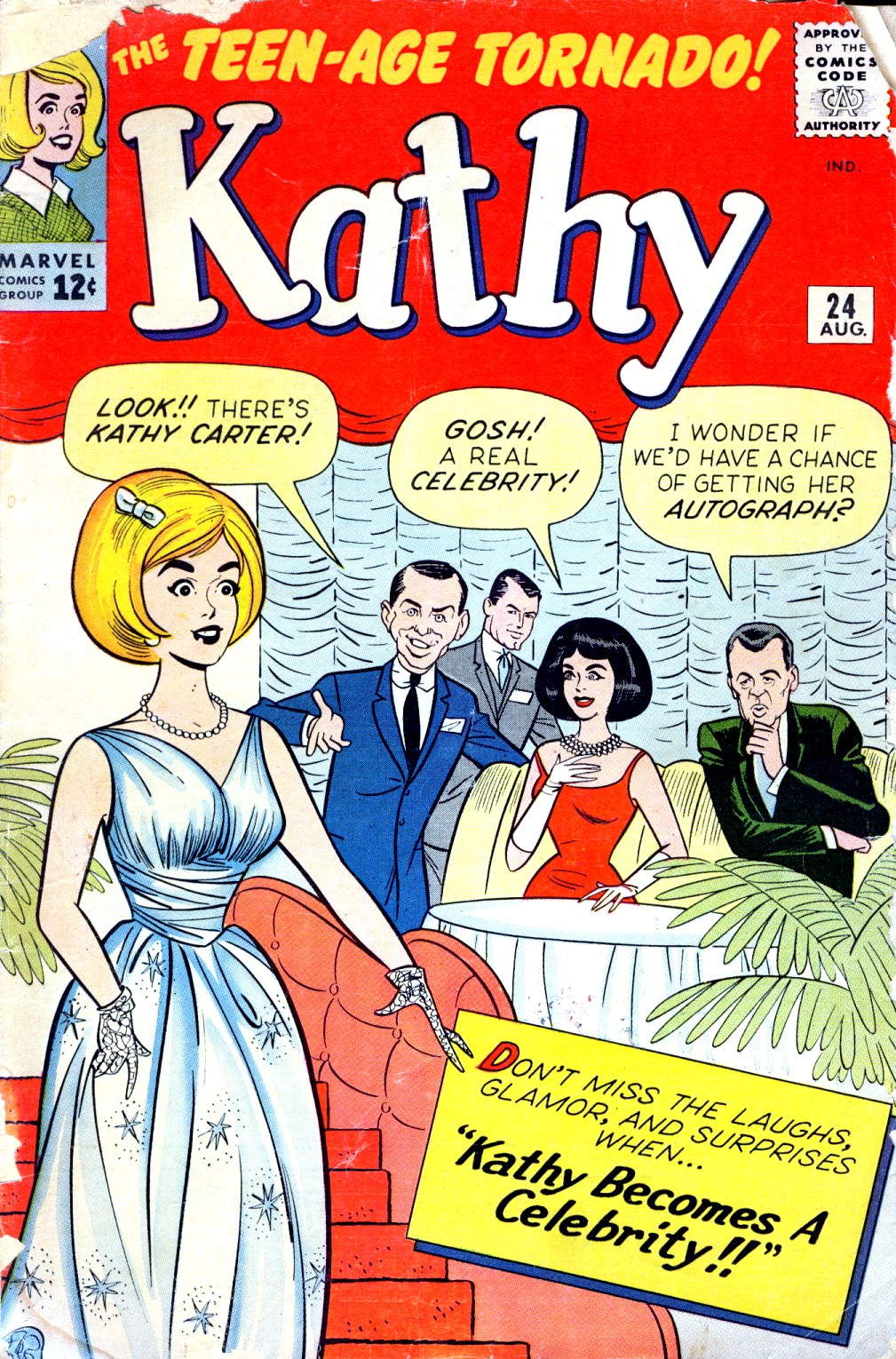 Read online Kathy (1959) comic -  Issue #24 - 1