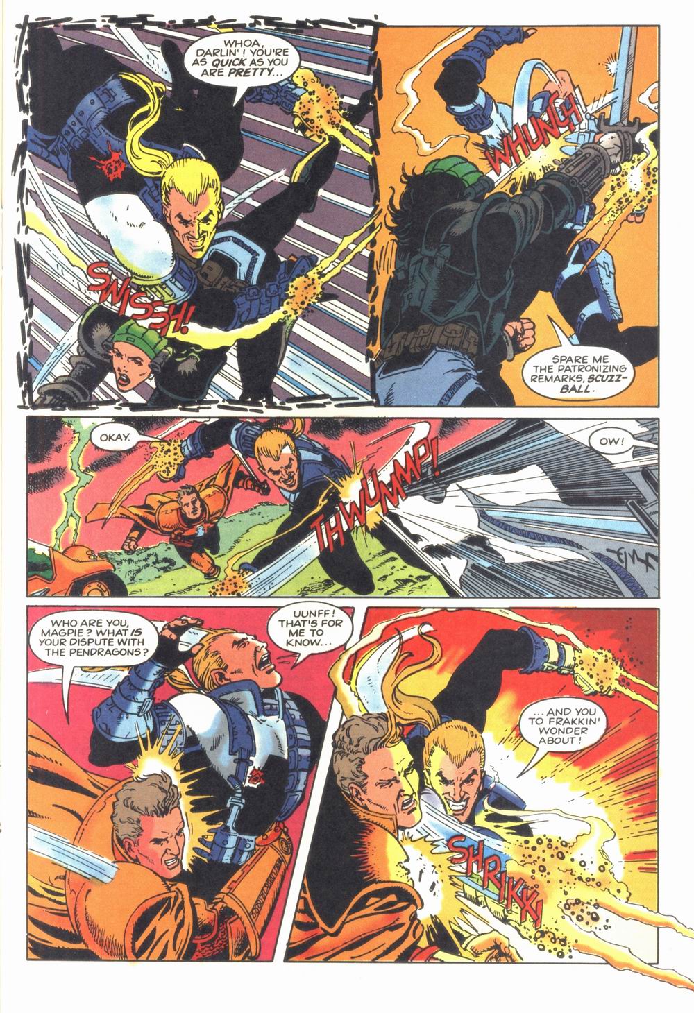 Read online Knights of Pendragon comic -  Issue #5 - 17