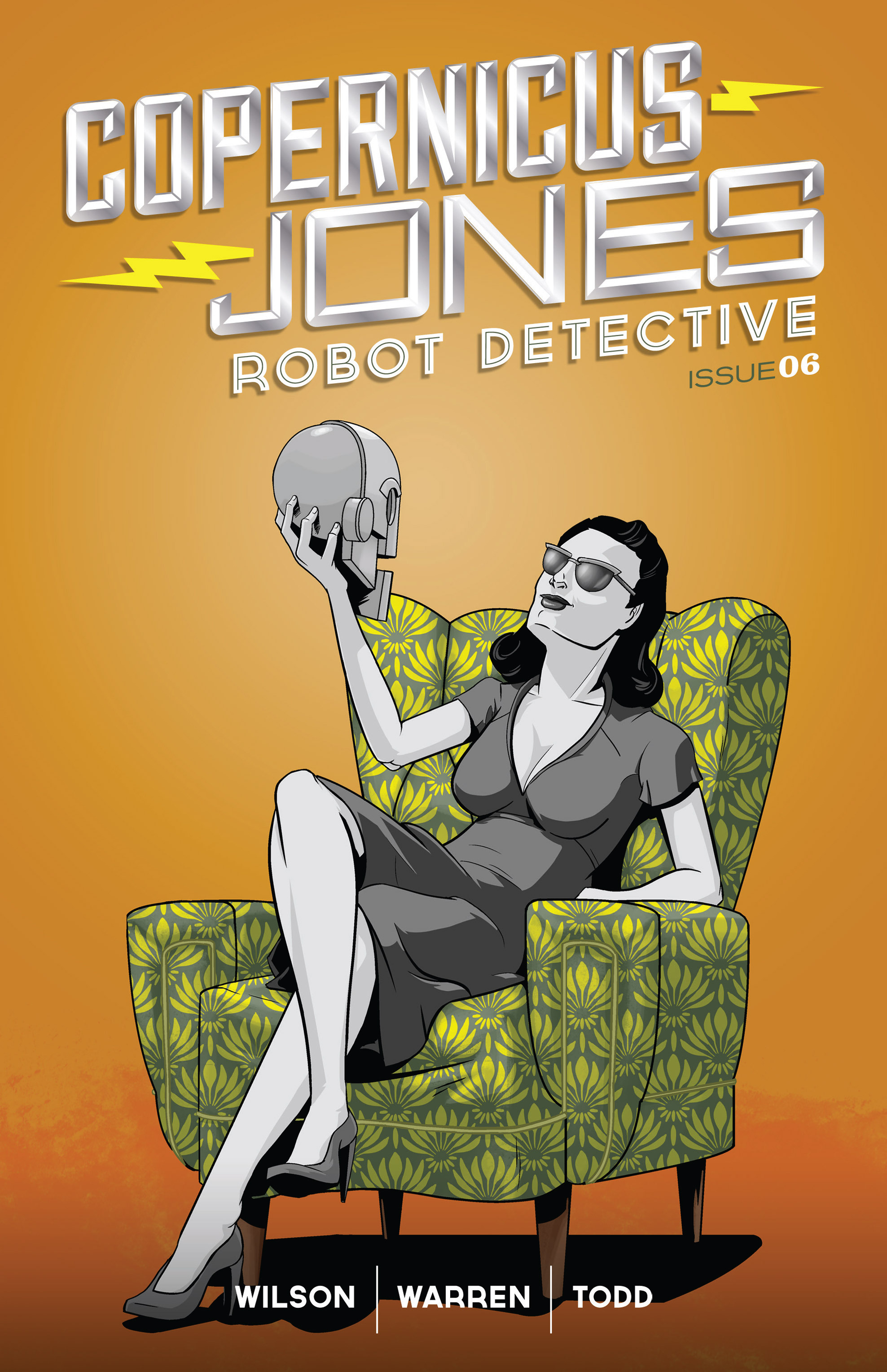 Read online Copernicus Jones: Robot Detective comic -  Issue #6 - 1