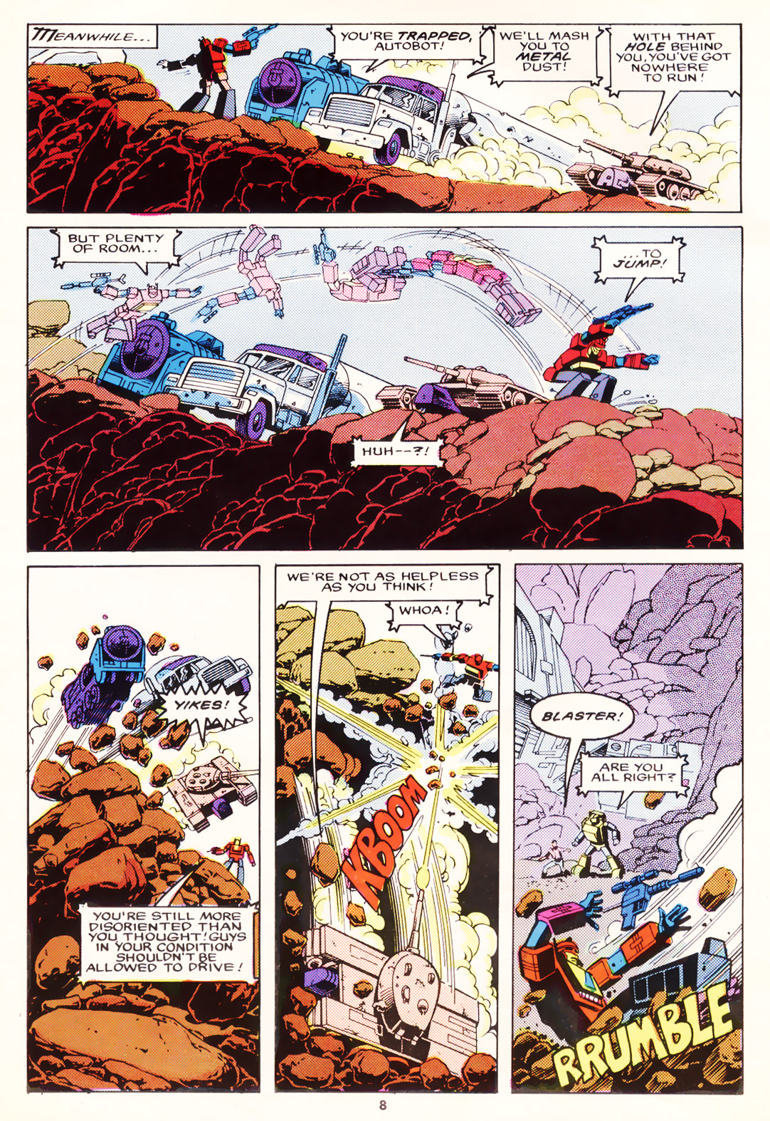 Read online The Transformers (UK) comic -  Issue #124 - 8