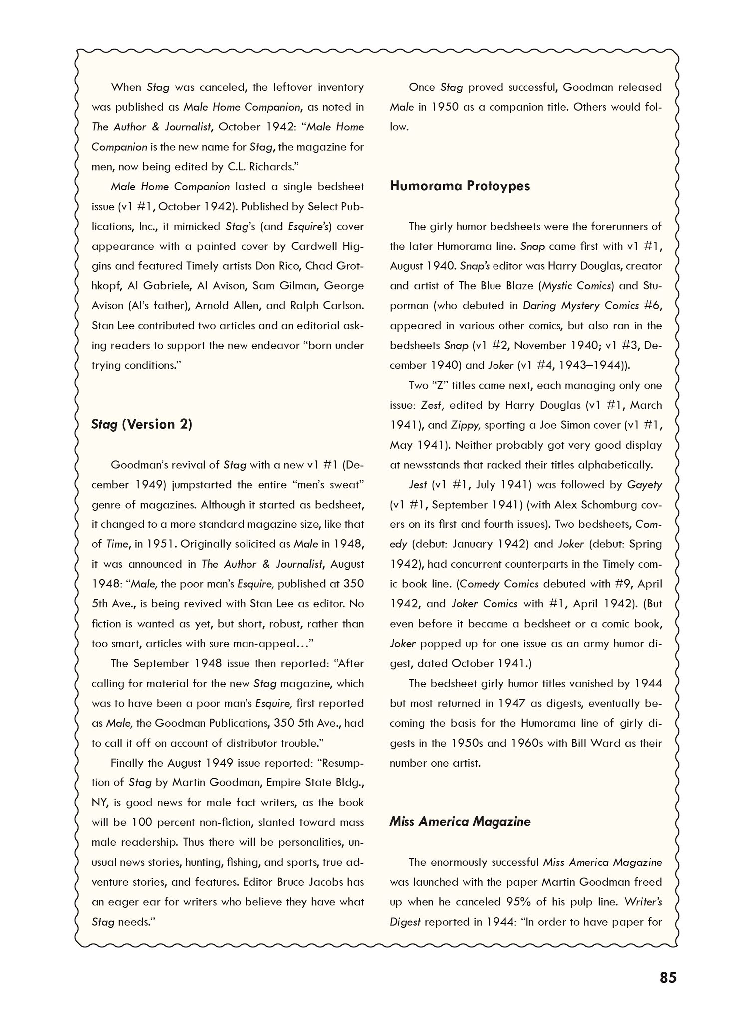 Read online The Secret History of Marvel Comics comic -  Issue # TPB (Part 1) - 83