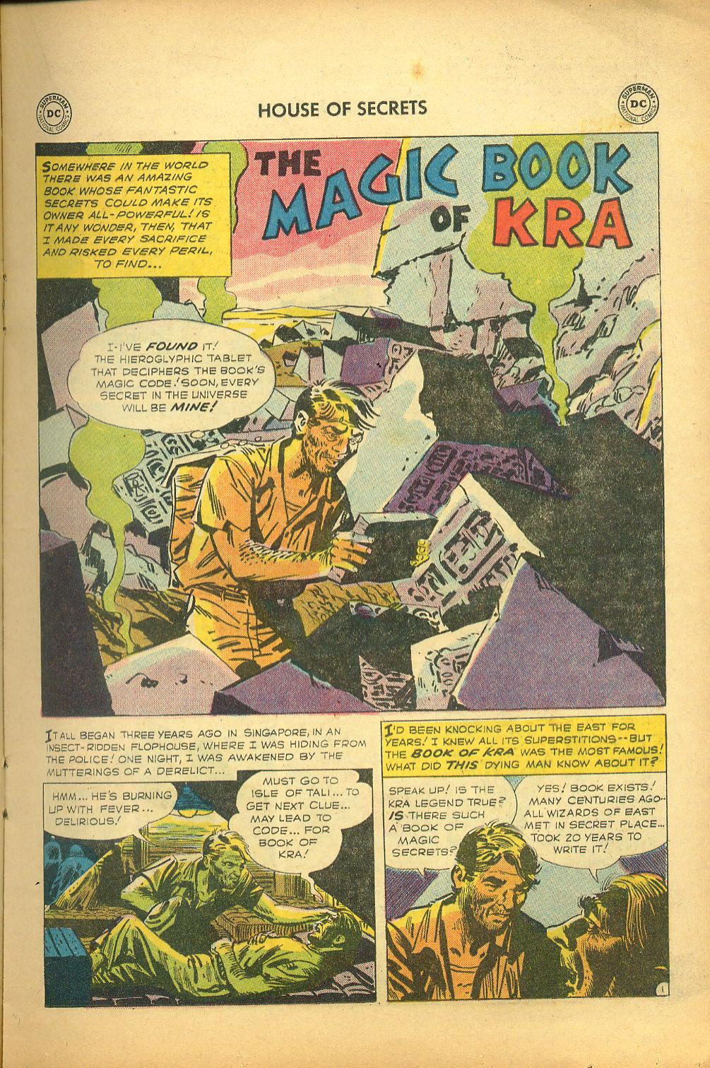 Read online House of Secrets (1956) comic -  Issue #17 - 17