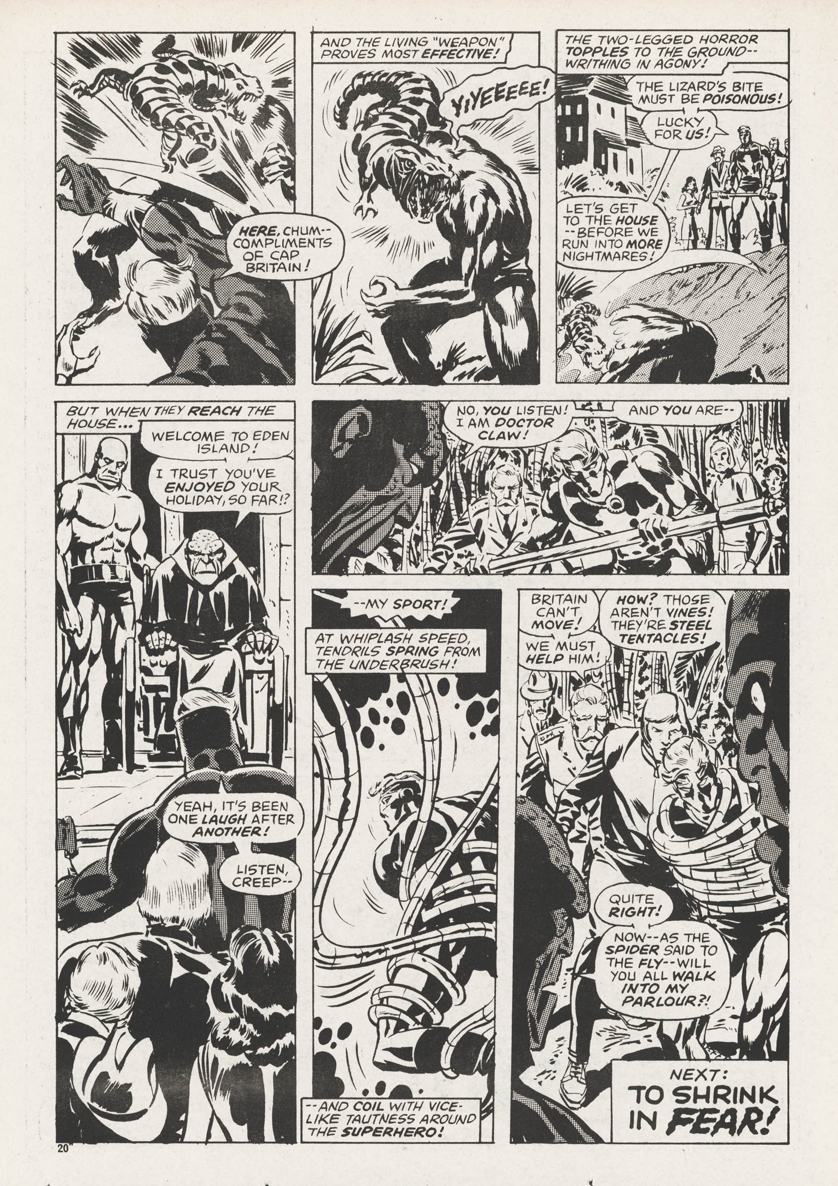 Read online Super Spider-Man and Captain Britain comic -  Issue #239 - 20