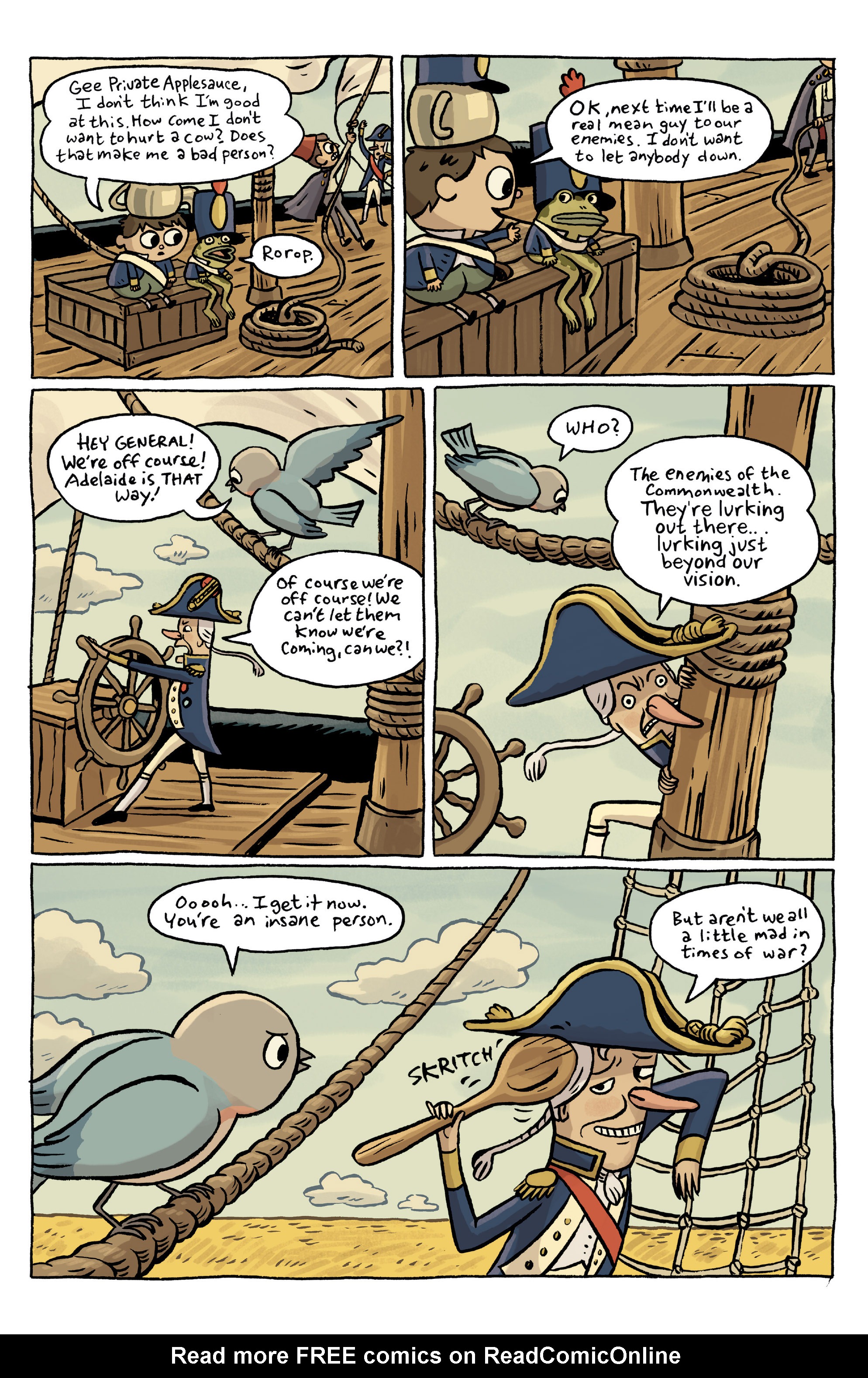 Read online Over the Garden Wall (2015) comic -  Issue # _Special - 13