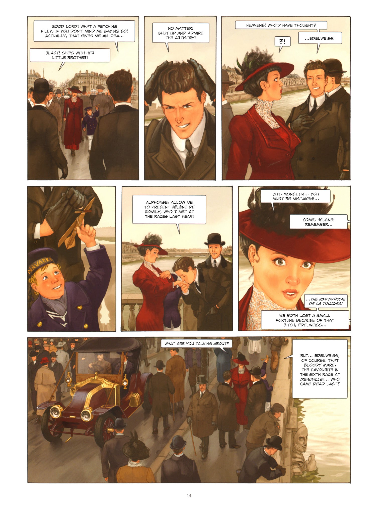 Read online Le Pilote à l'Edelweiss comic -  Issue #1 - 16