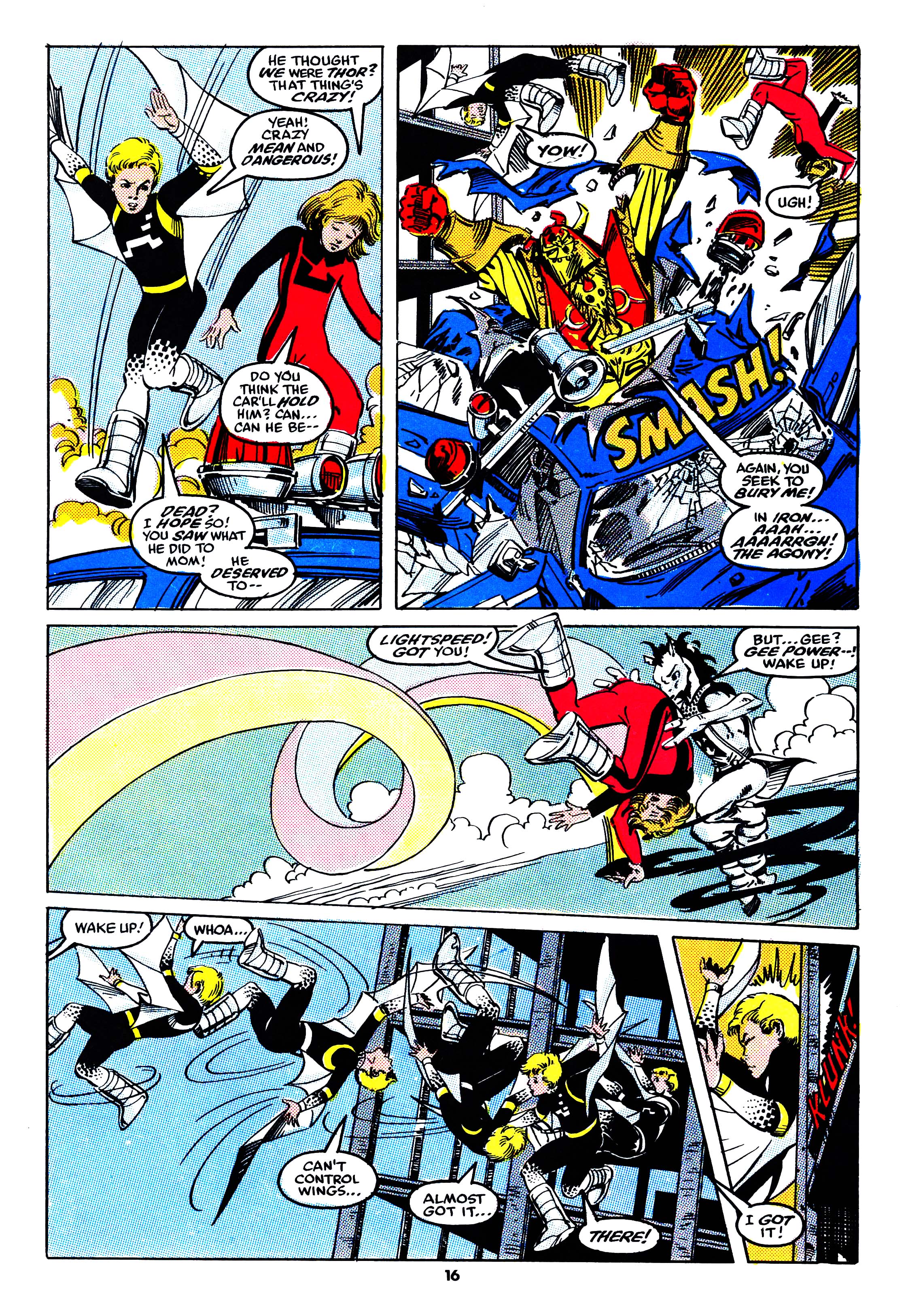 Read online Secret Wars (1985) comic -  Issue #65 - 16