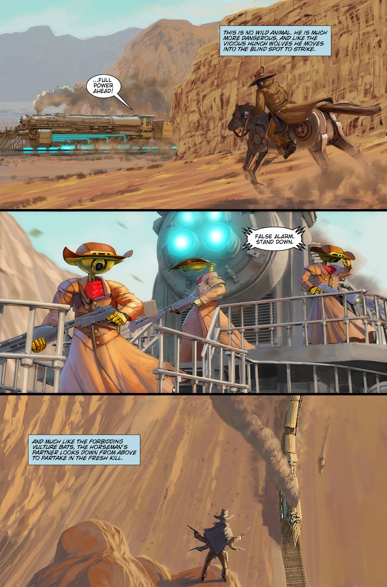 Read online Robot Western comic -  Issue #1 - 7