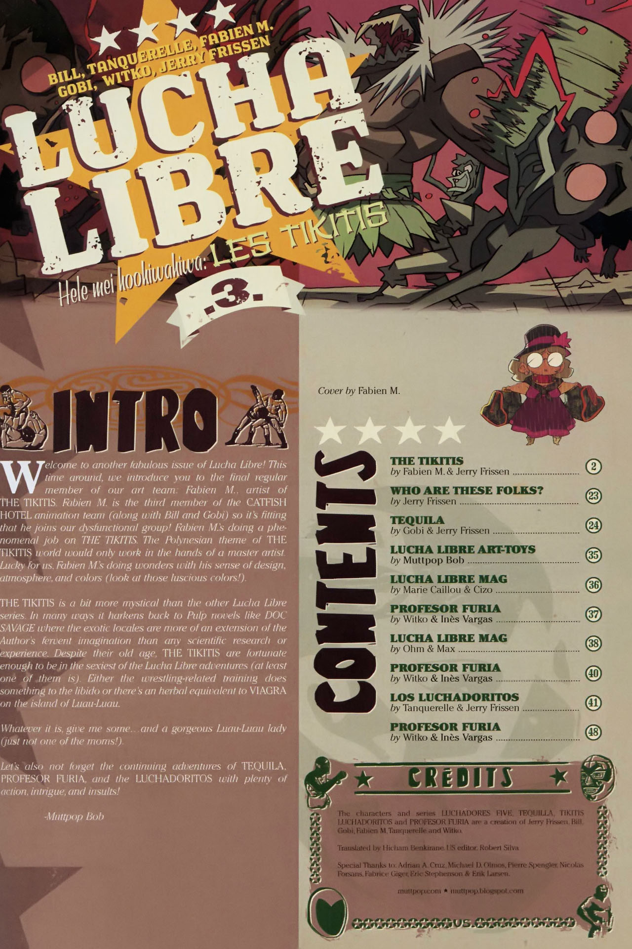 Read online Lucha Libre comic -  Issue #3 - 3