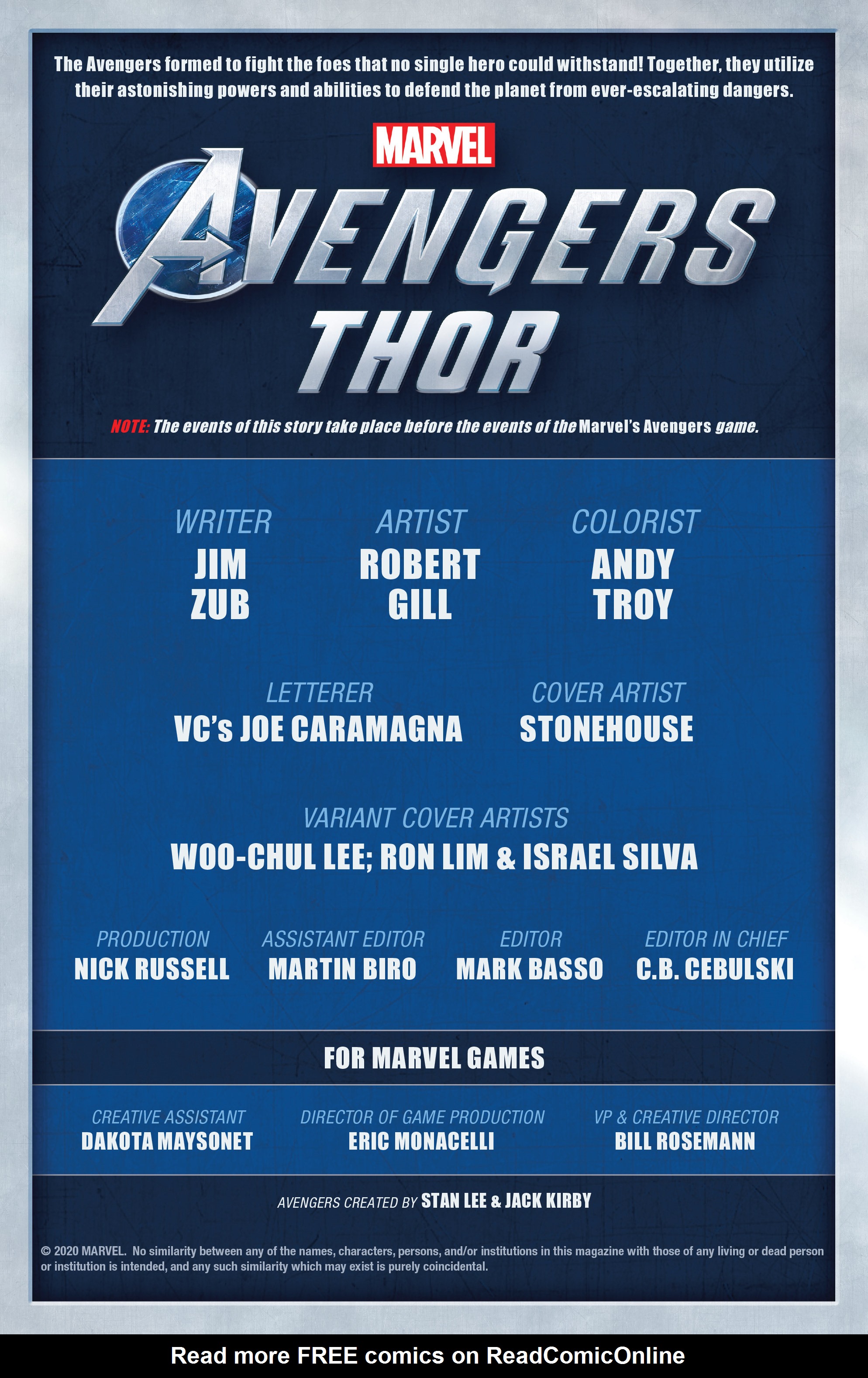 Read online Marvel's Avengers comic -  Issue # Thor - 2