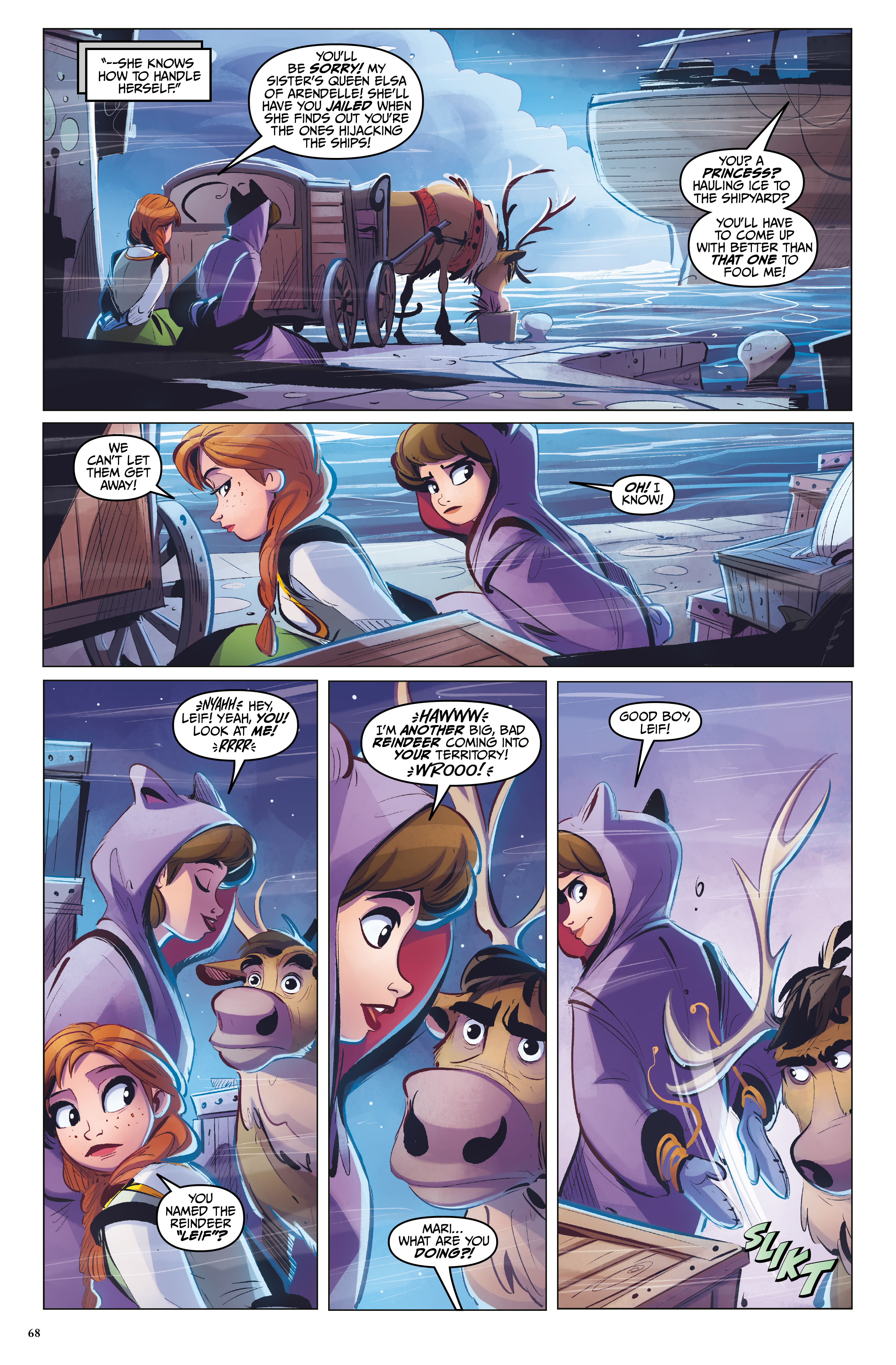 Read online Disney Frozen Library Edition comic -  Issue # TPB (Part 1) - 70