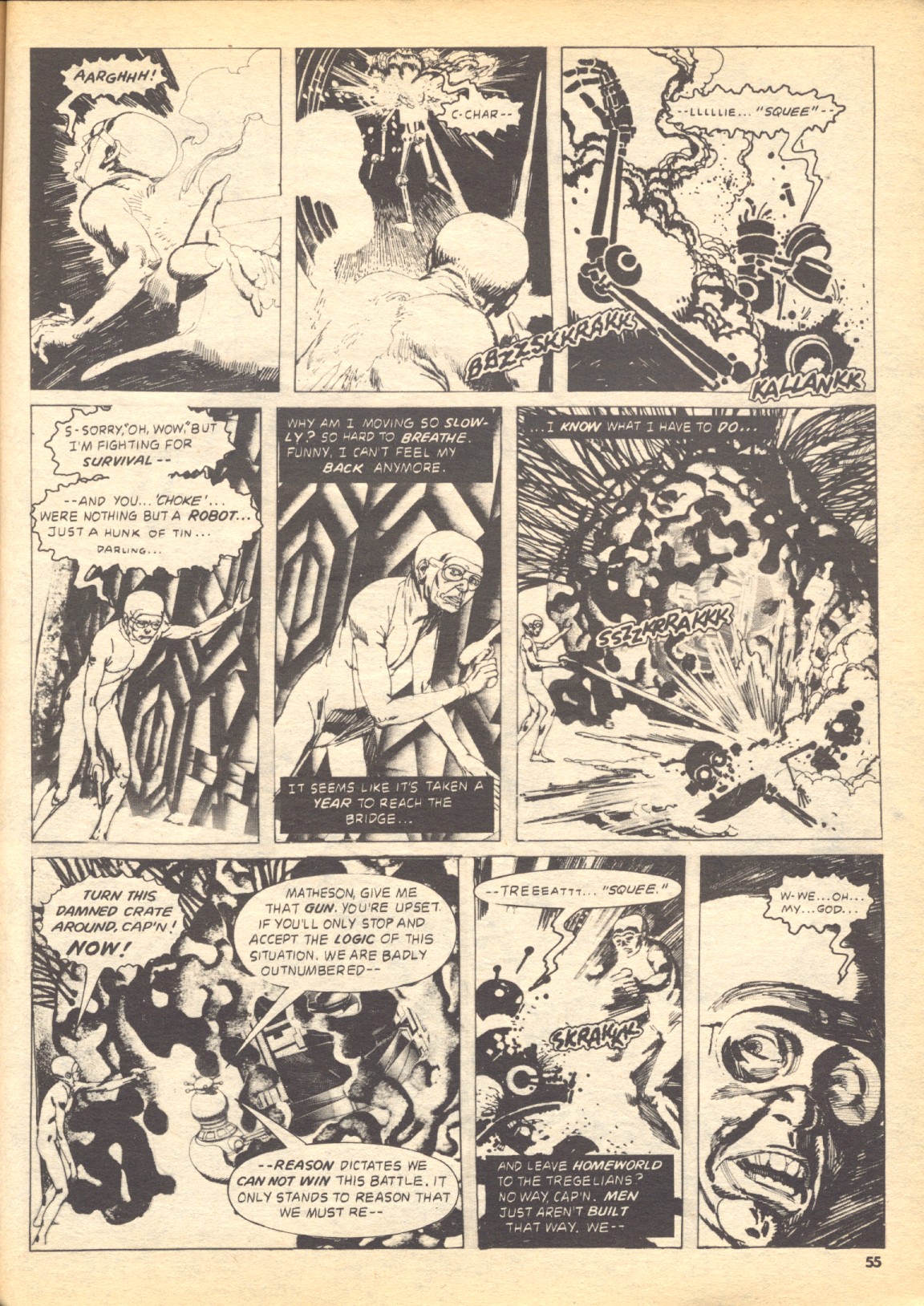 Read online Creepy (1964) comic -  Issue #99 - 55