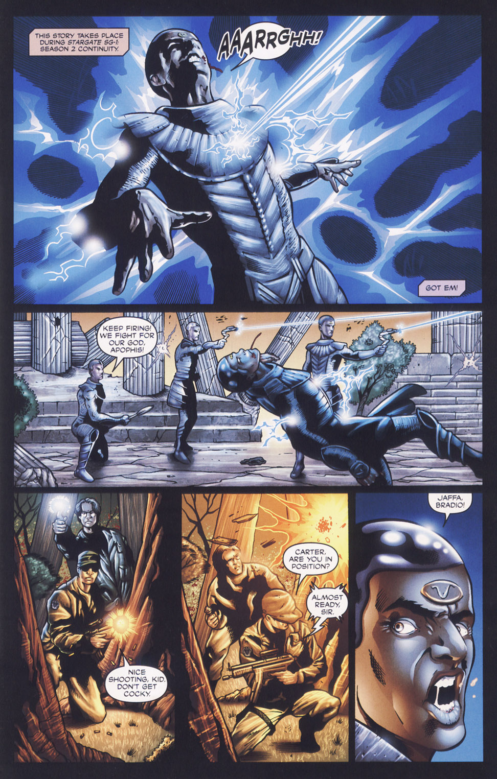Read online Stargate SG-1: Fall of Rome comic -  Issue # _Prequel - 3