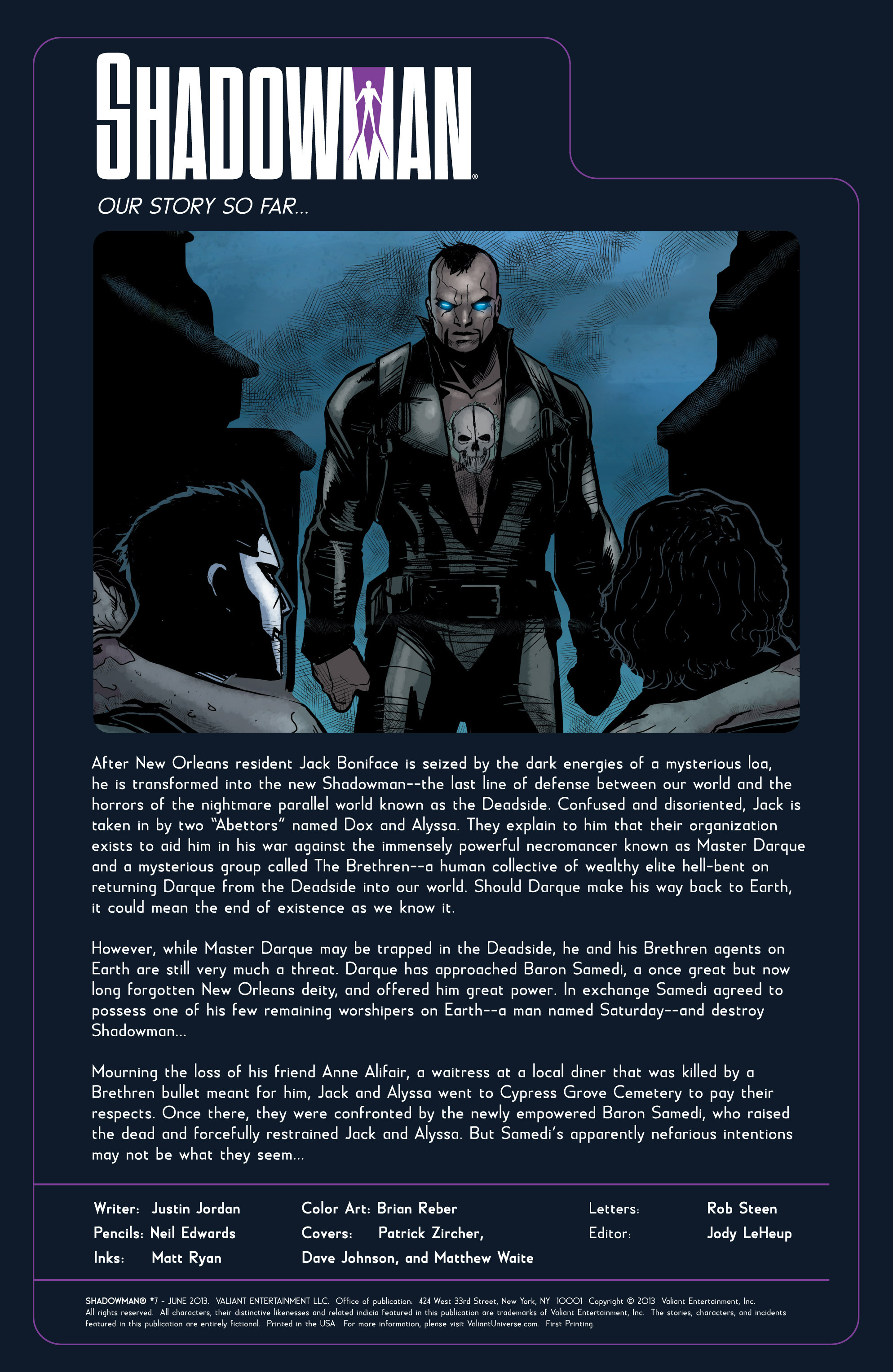 Read online Shadowman (2012) comic -  Issue #7 - 2